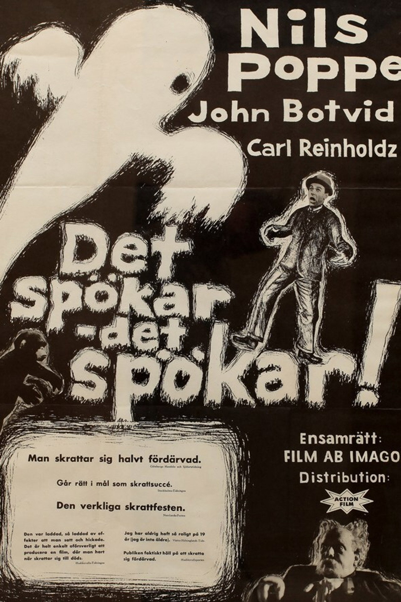 Det spökar - det spökar... filmaffisch