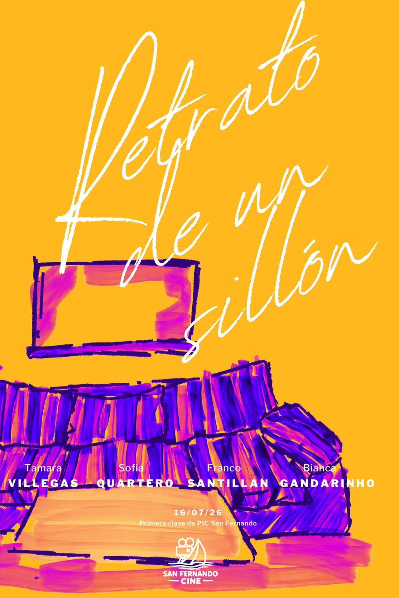Retrato de un sillón poster