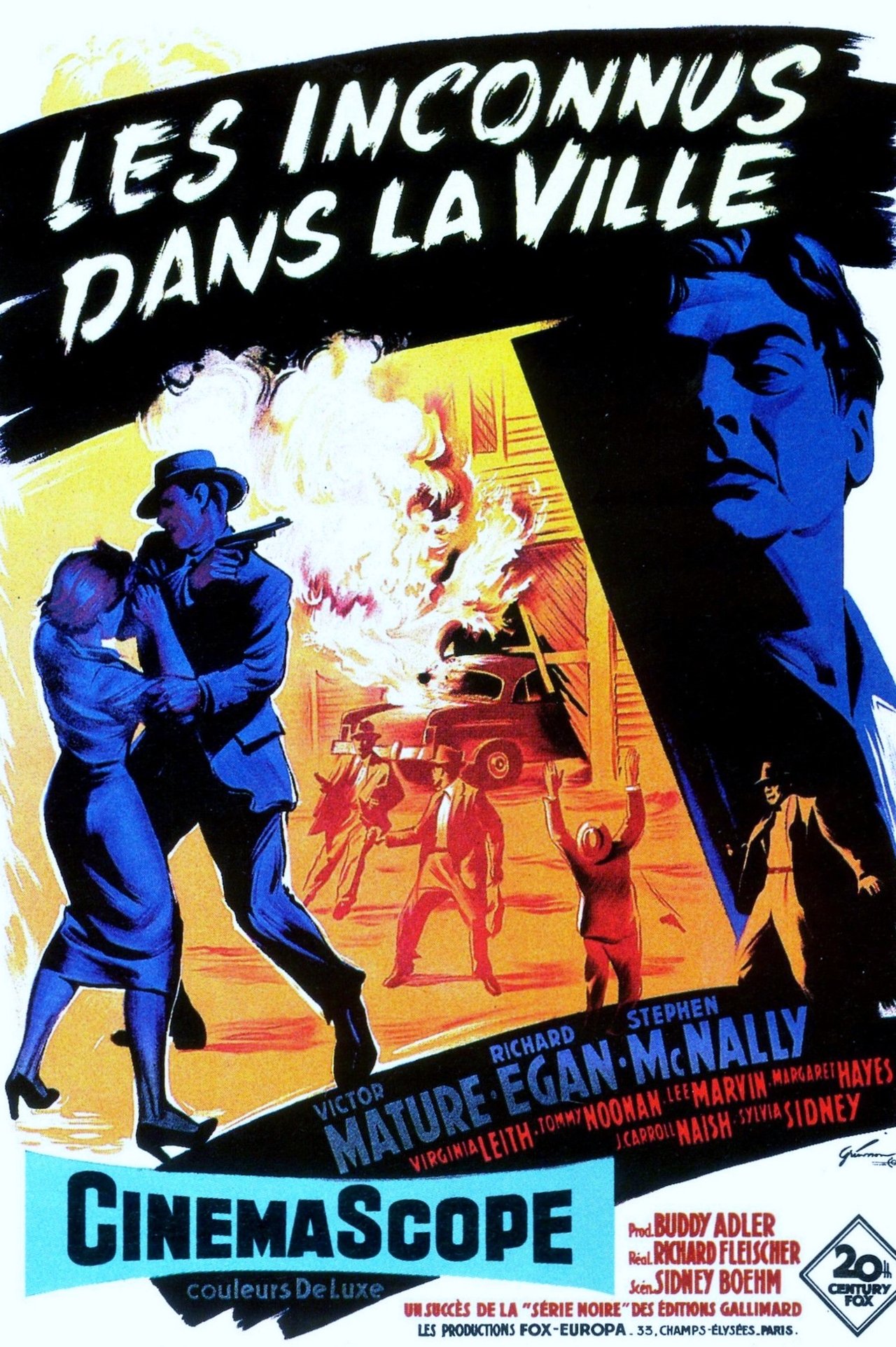 Les Inconnus dans la ville poster