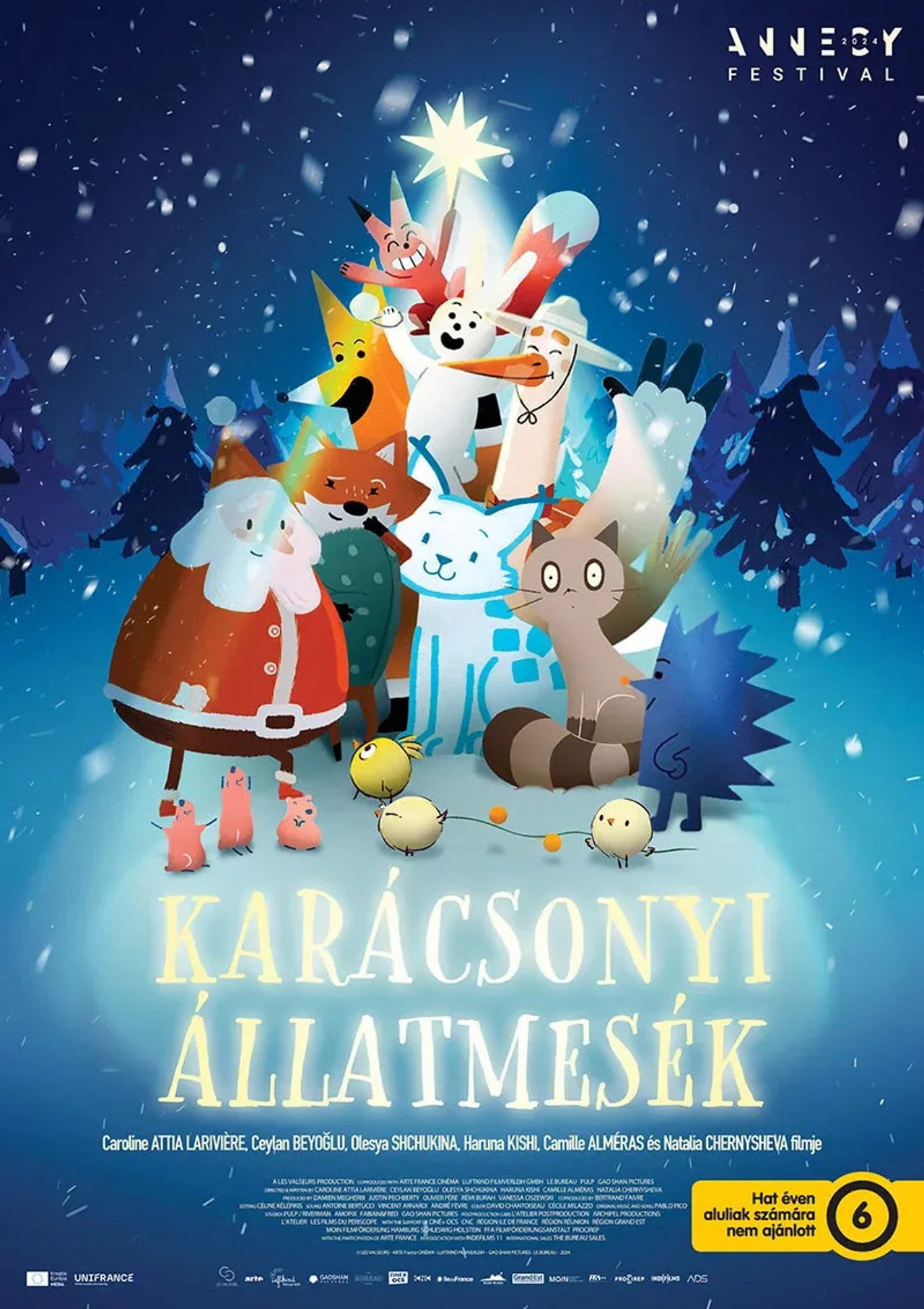 Karácsonyi állatmesék – plakát 6