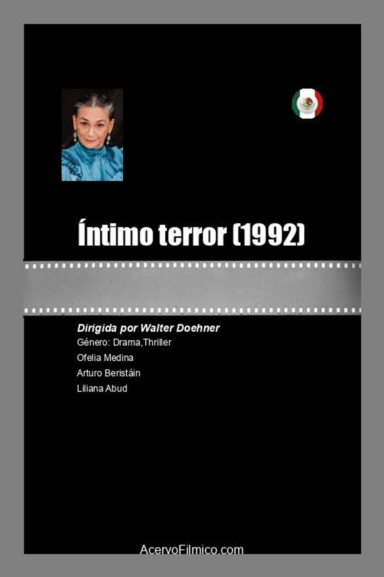 Íntimo terror Backdrop