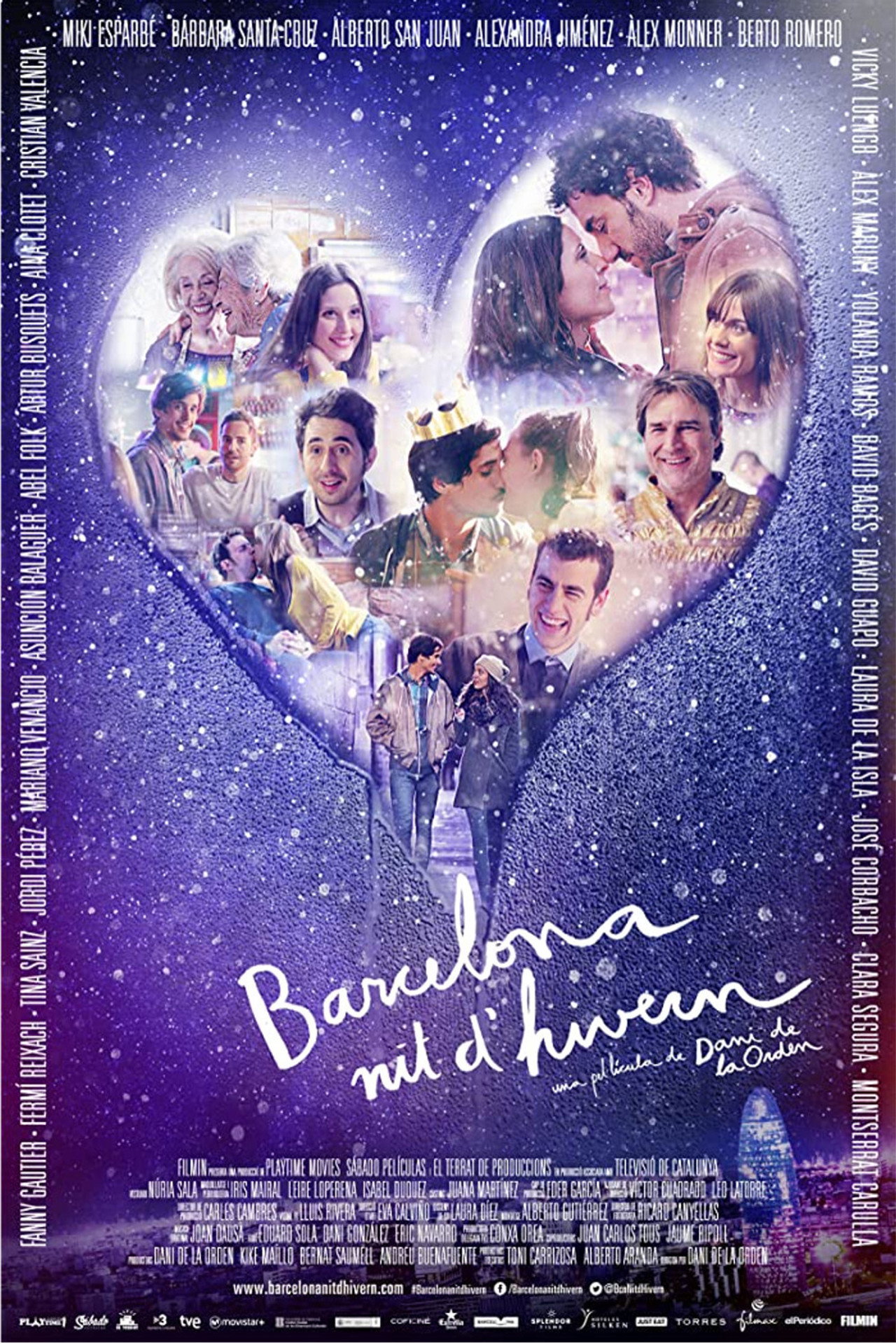 Barcelona, nit d'hivern filmaffisch