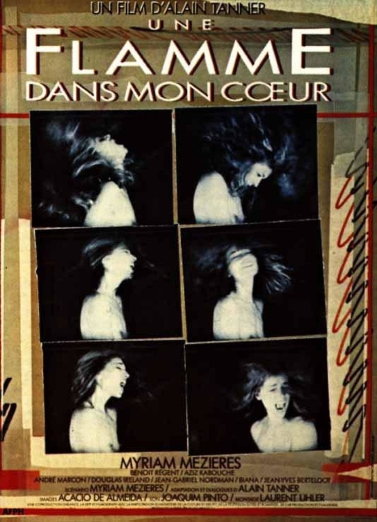Une flamme dans mon cœur filmaffisch