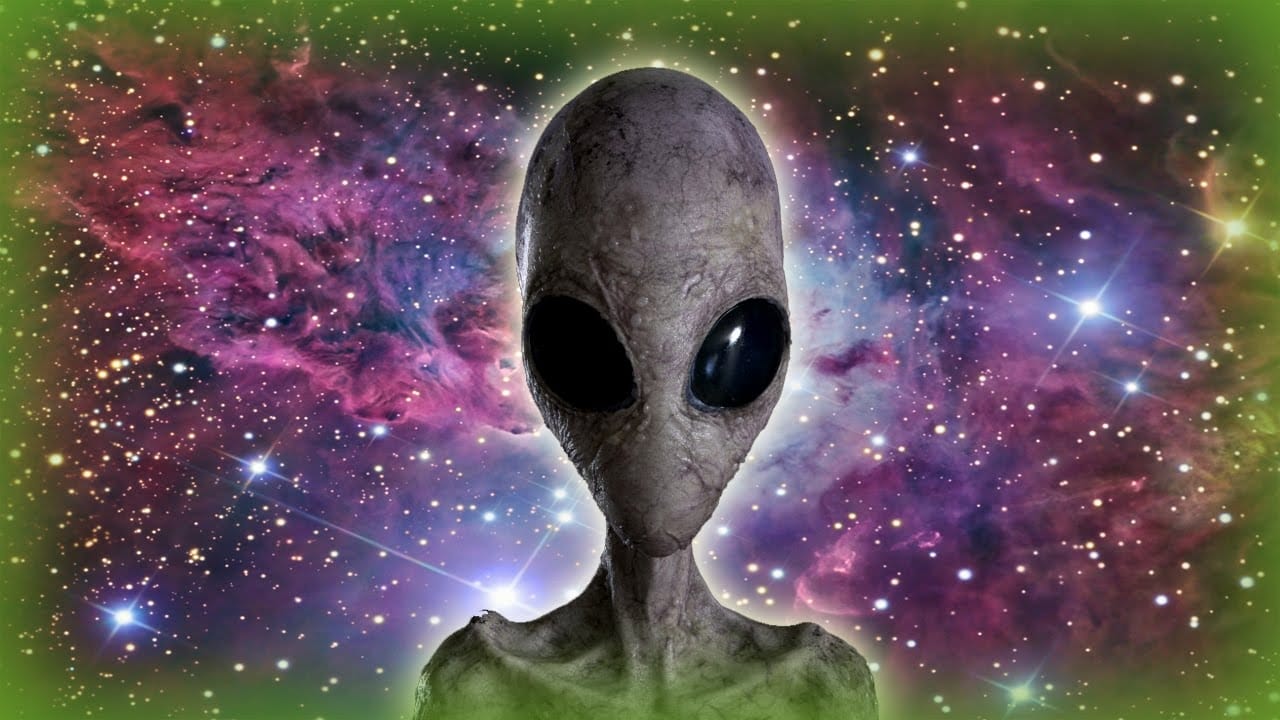 Alien Contact: Outer Space background