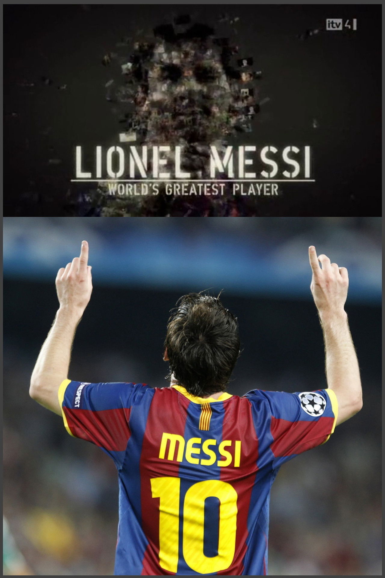 Lionel Messi World's Greatest Player Backdrop