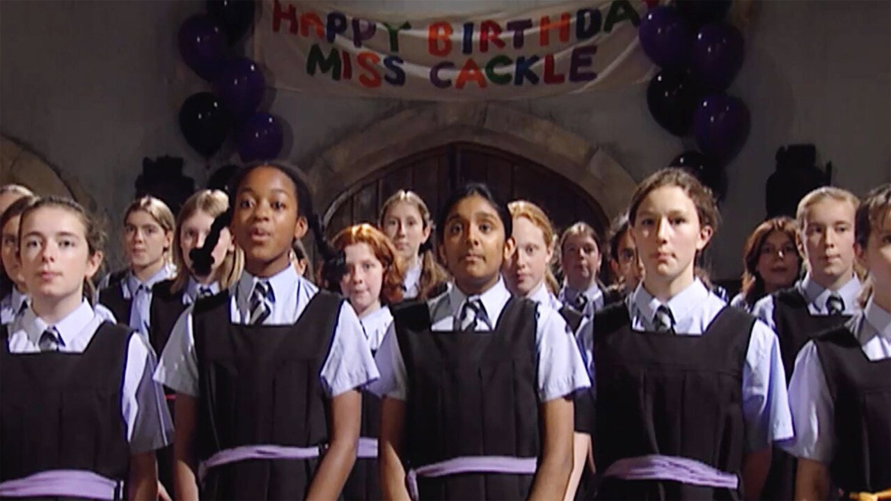 The Worst Witch backdrop