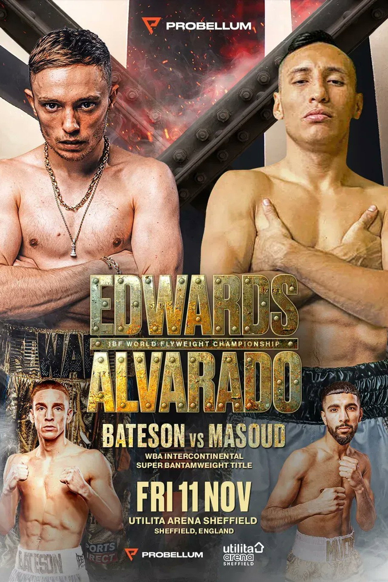 Sunny Edwards vs. Felix Alvarado filmaffisch