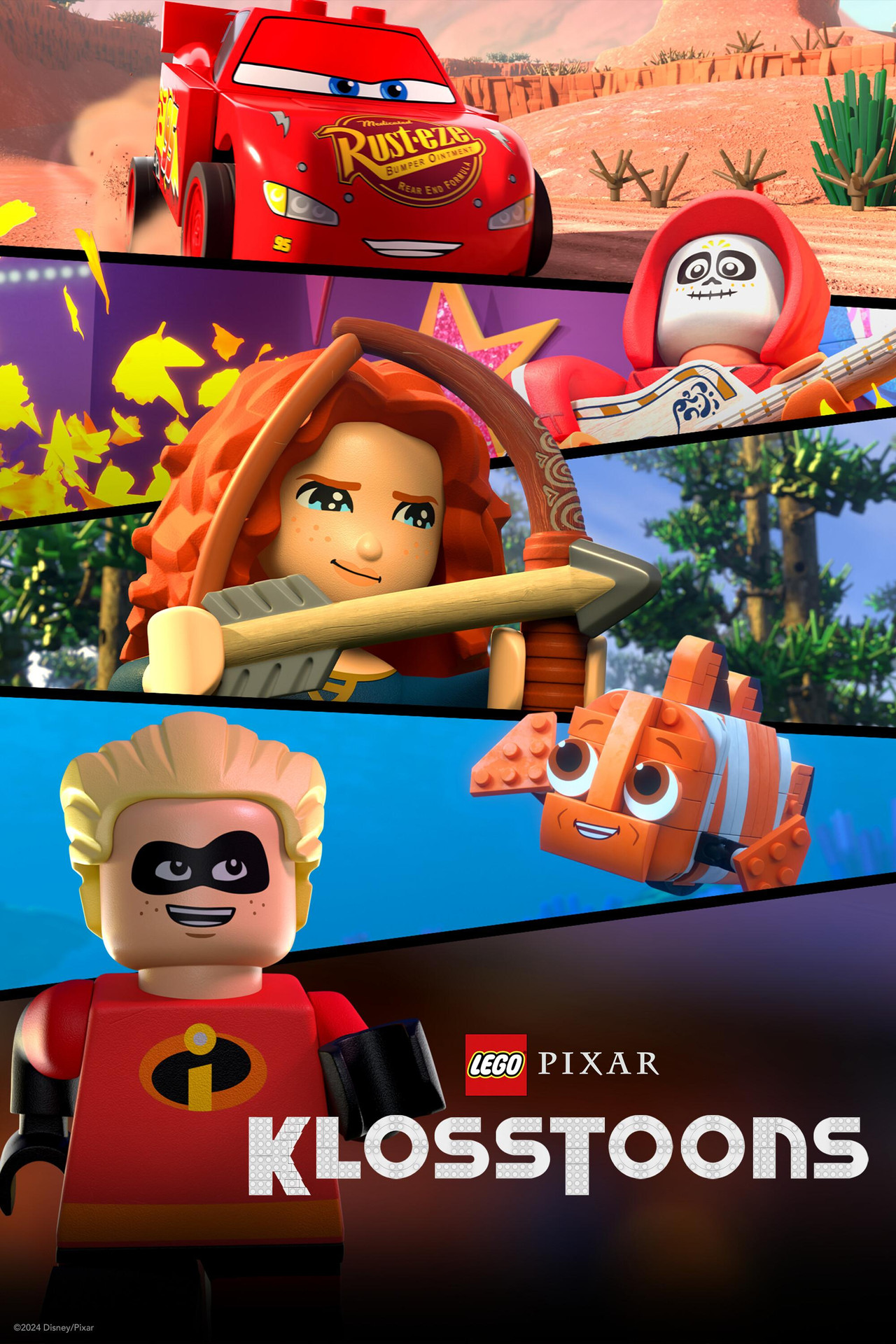 LEGO Pixar: Klosstoons affisch