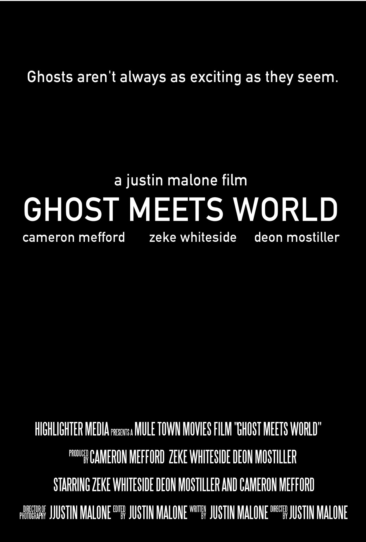 Ghost Meets World Backdrop