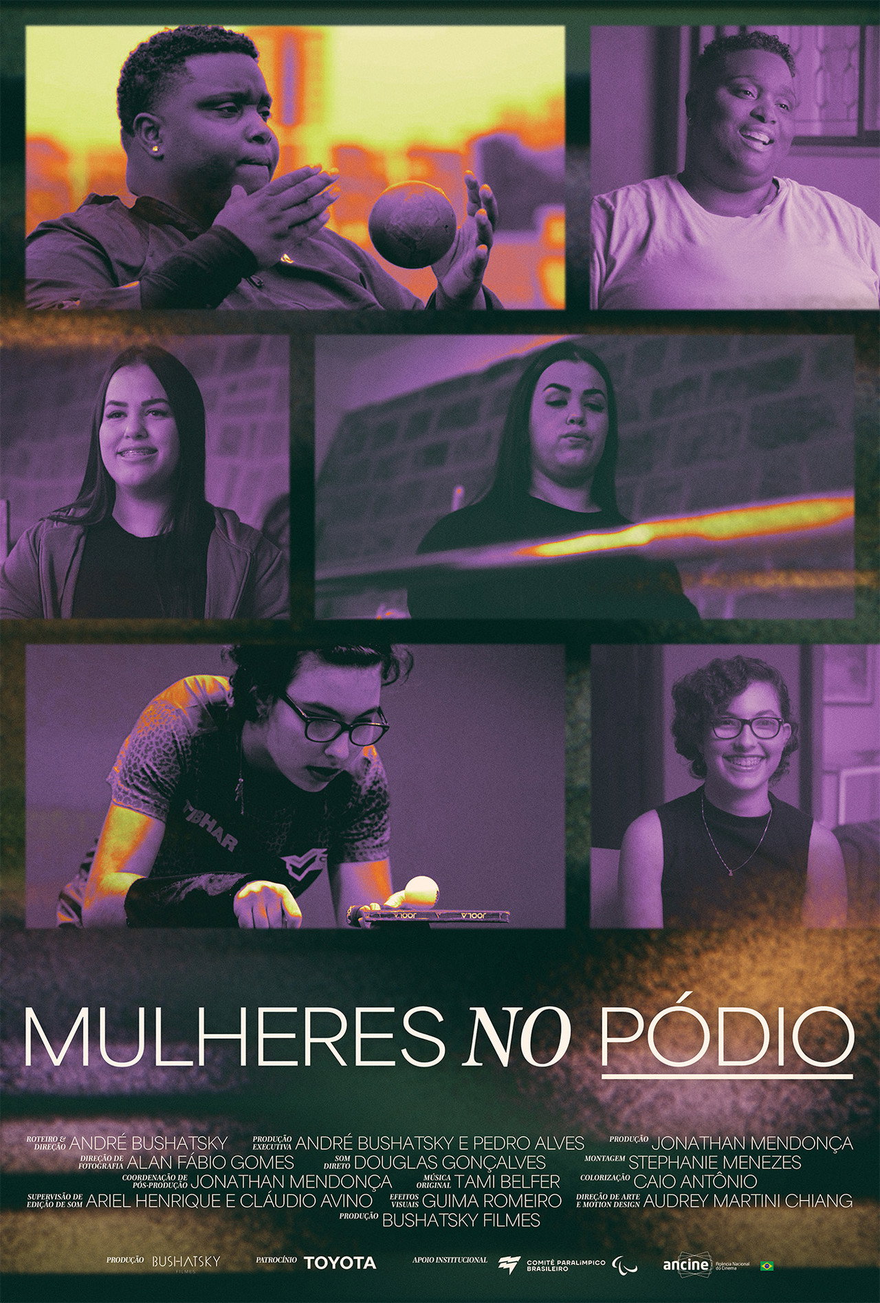 Mulheres no Pódio filmaffisch