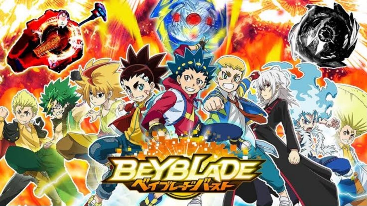 Behind the scenes from Beyblade Burst
