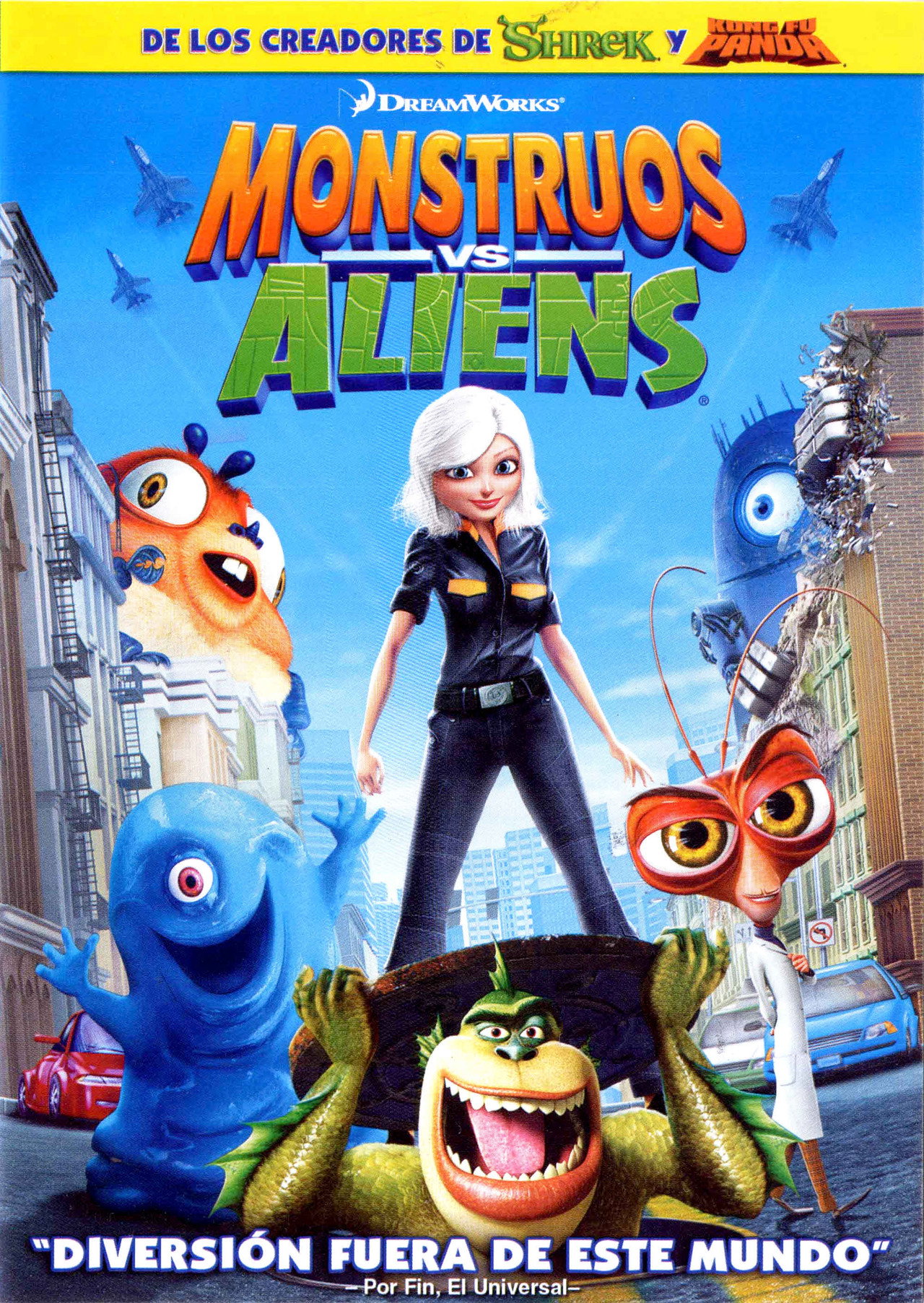 Monstruos vs Aliens