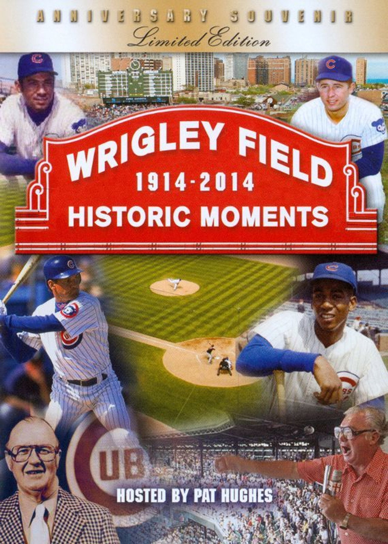 Wrigley Field Historic Moments 1914-2014 Backdrop