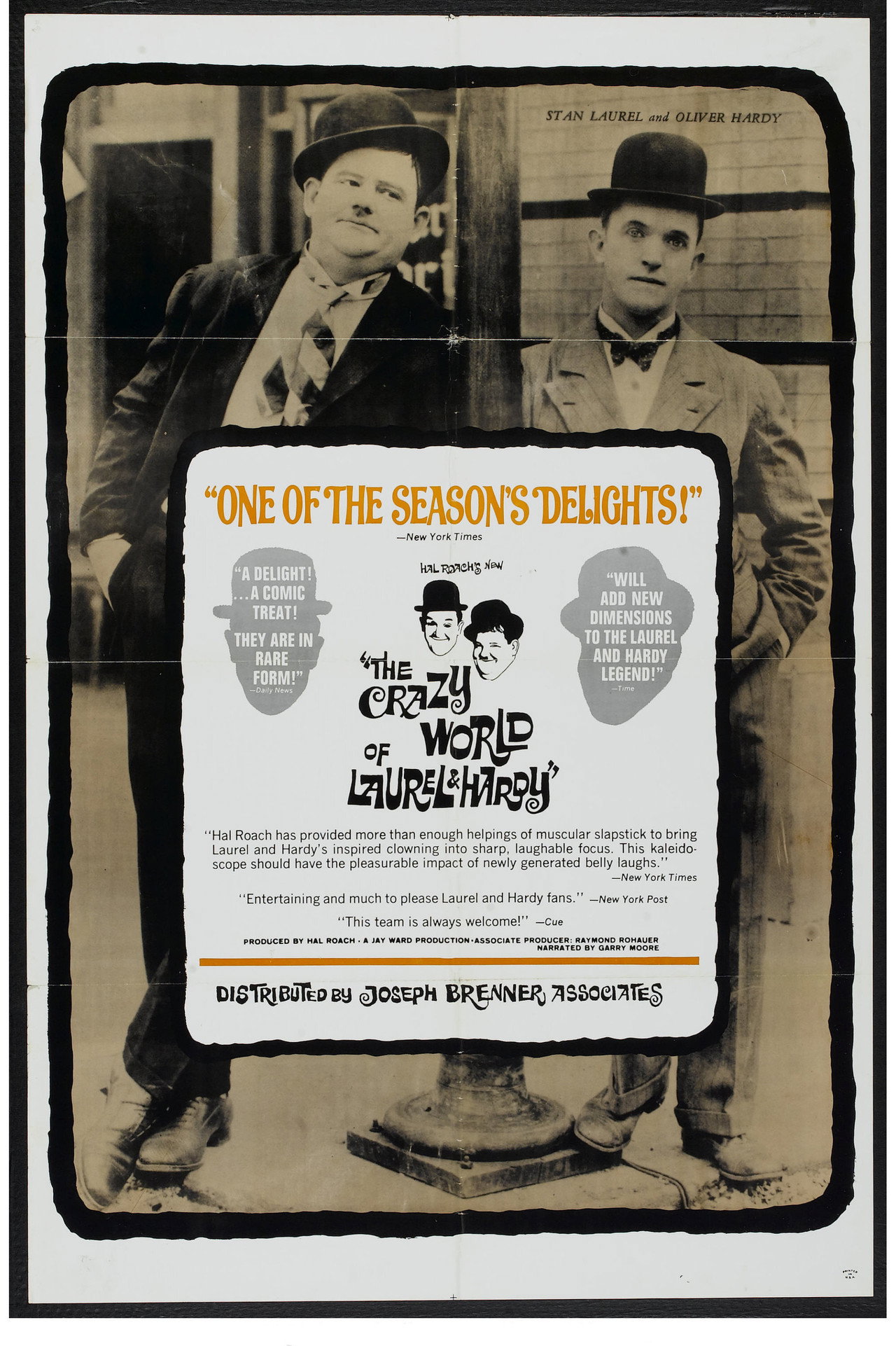 The Crazy World of Laurel and Hardy Backdrop