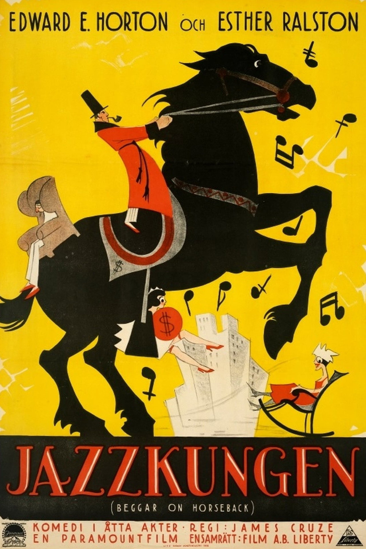 Beggar on Horseback filmaffisch