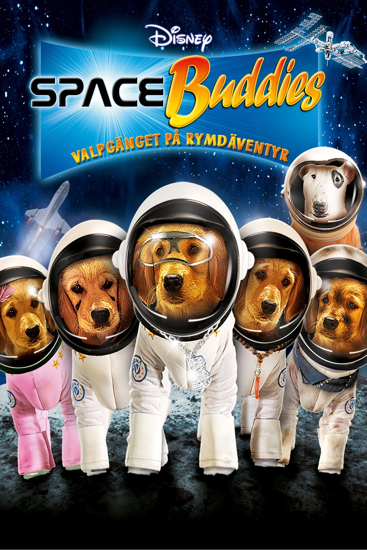 Space Buddies: Valpgänget på rymdäventyr filmaffisch