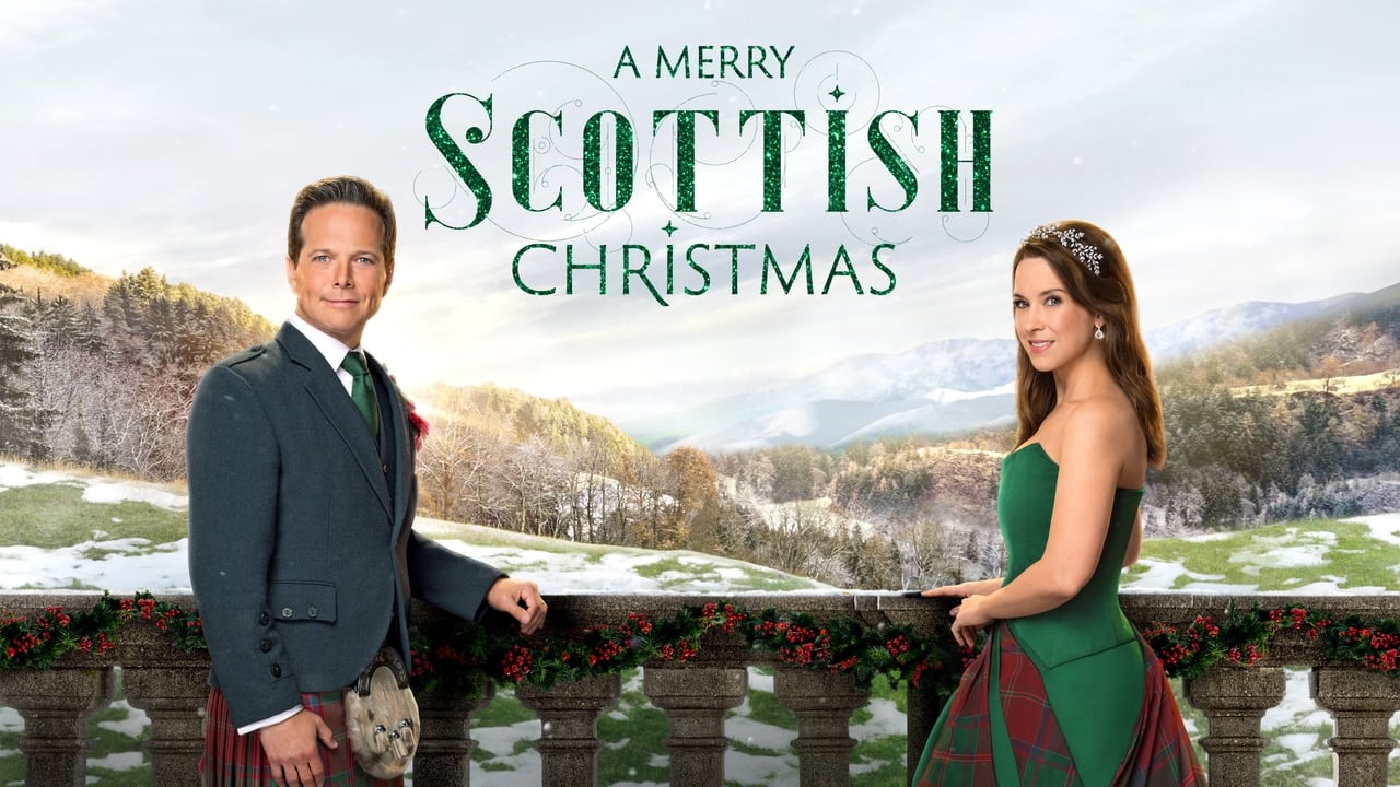 A Merry Scottish Christmas background