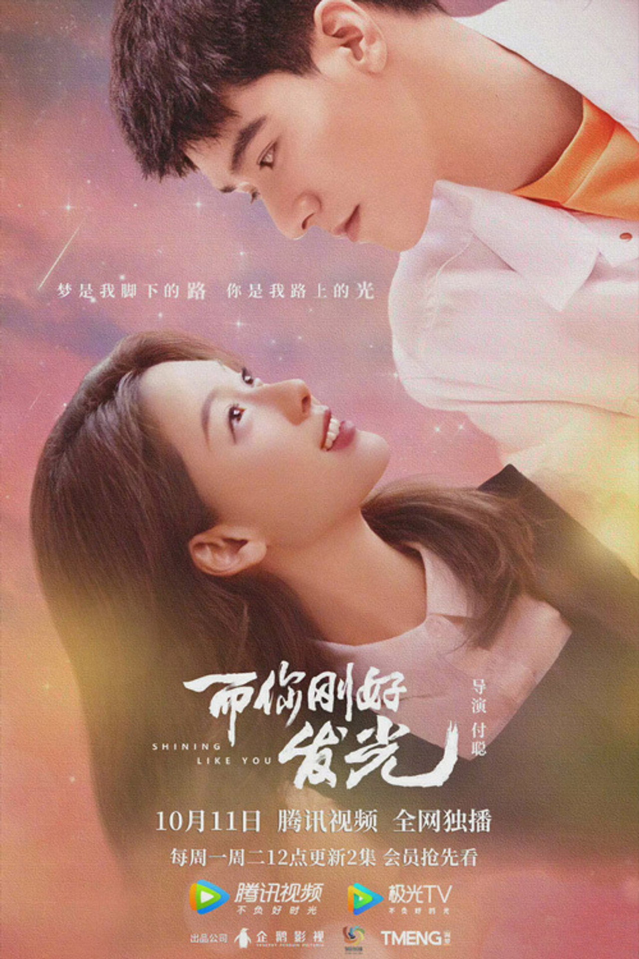 而你刚好发光 affisch