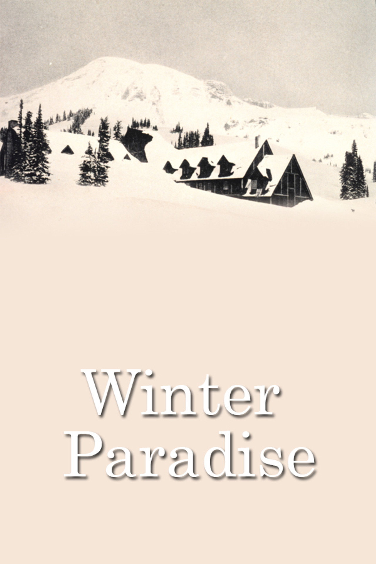 Winter Paradise Backdrop