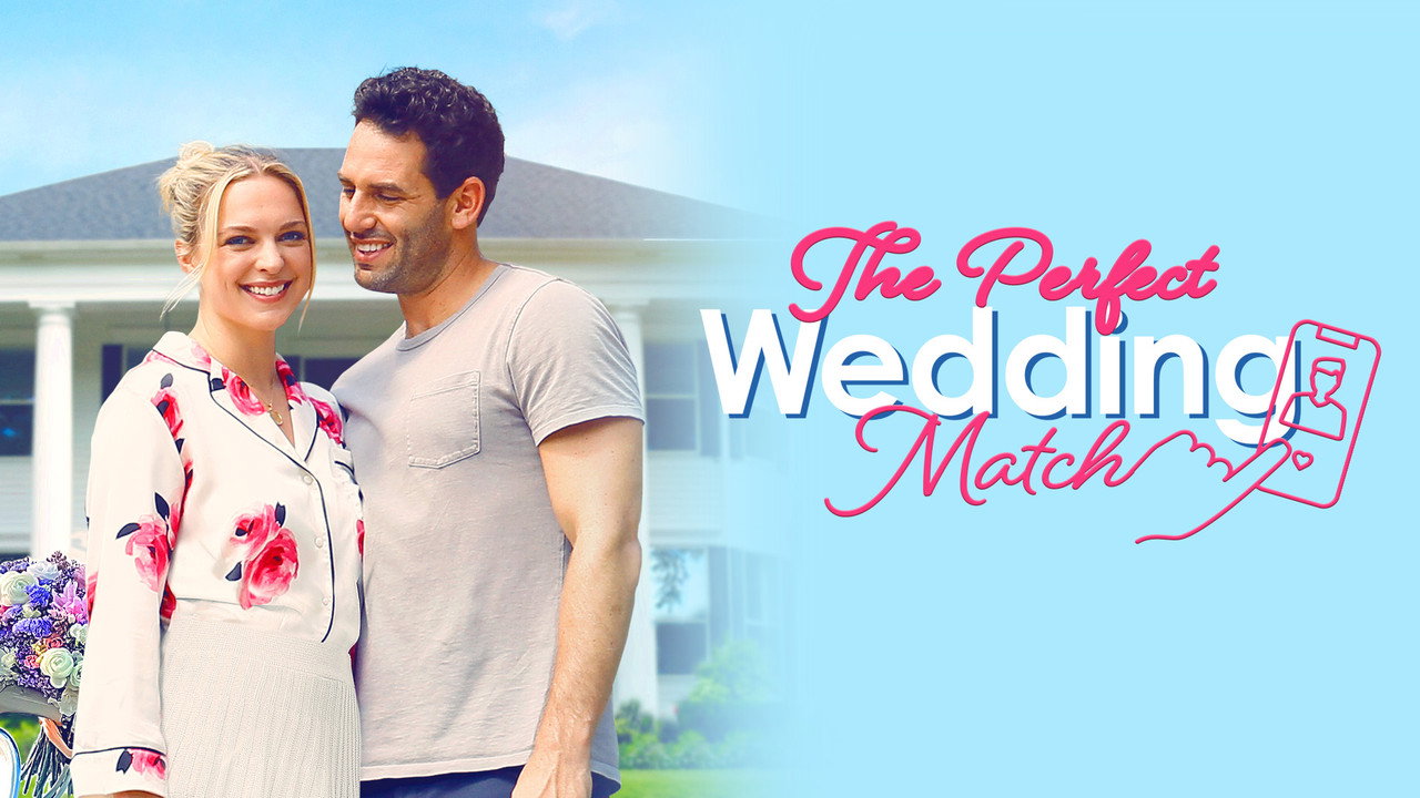 The Perfect Wedding Match backdrop