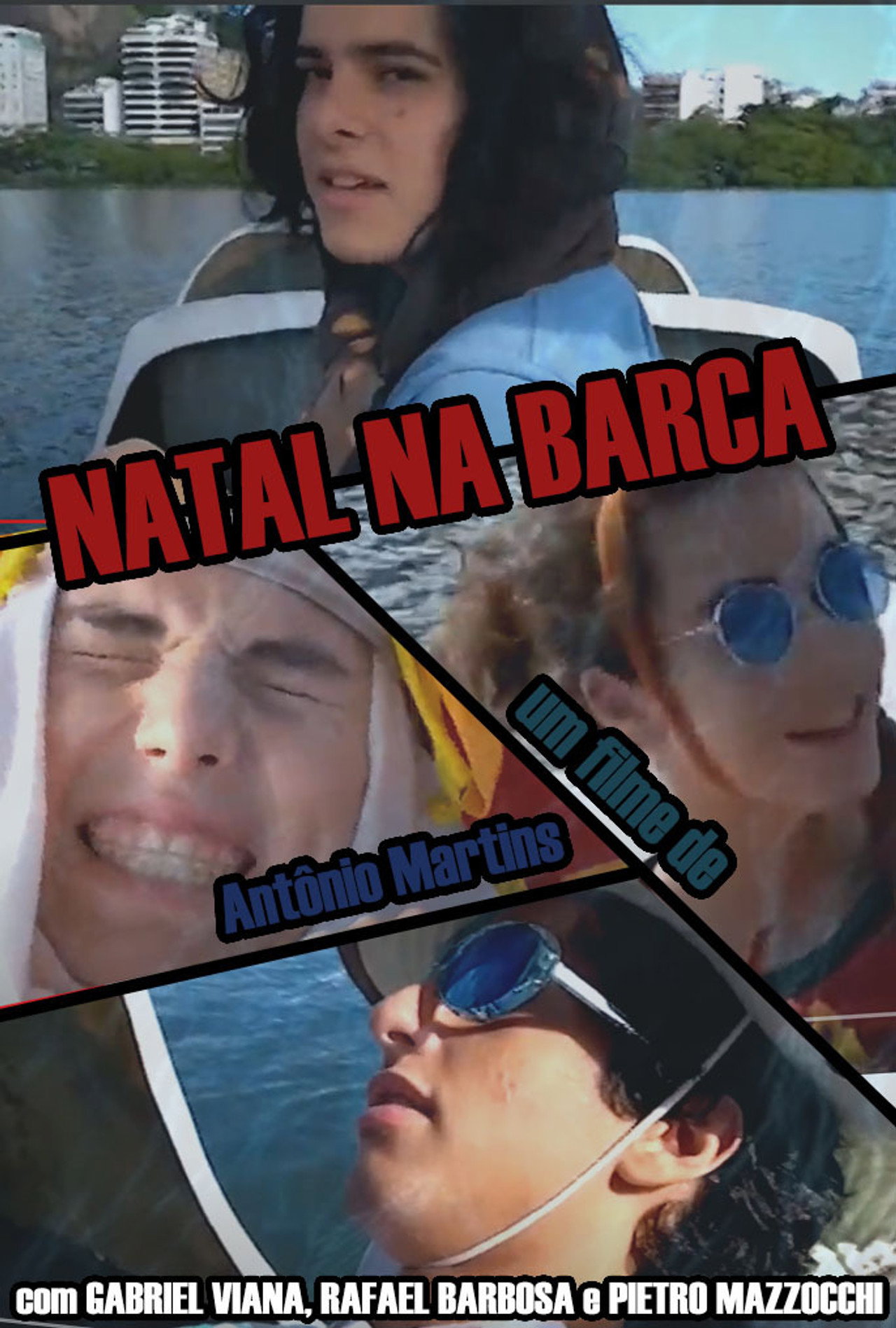 Natal na Barca Backdrop