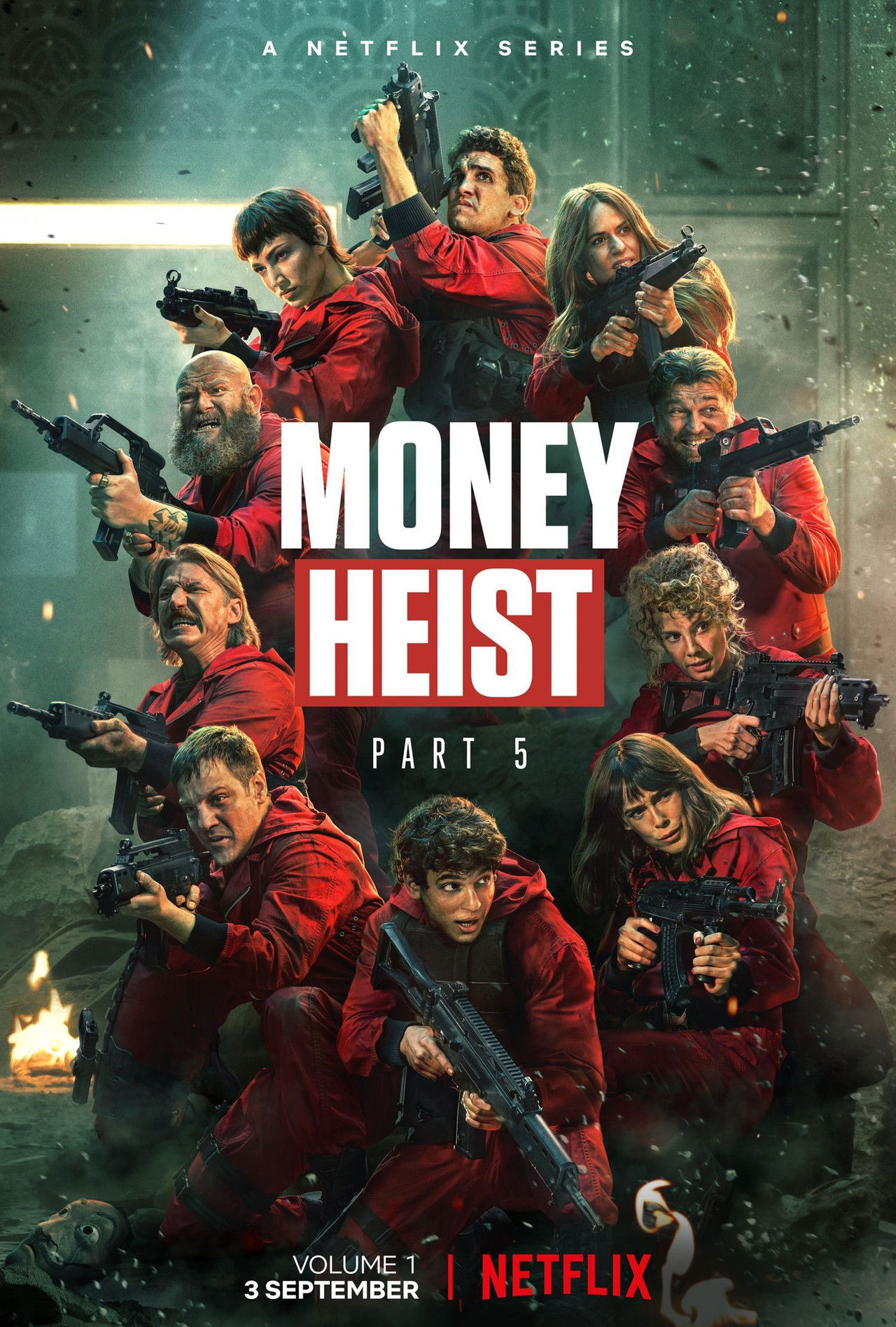 Money Heist (2021) Hindi Season 5 Complete backdrop