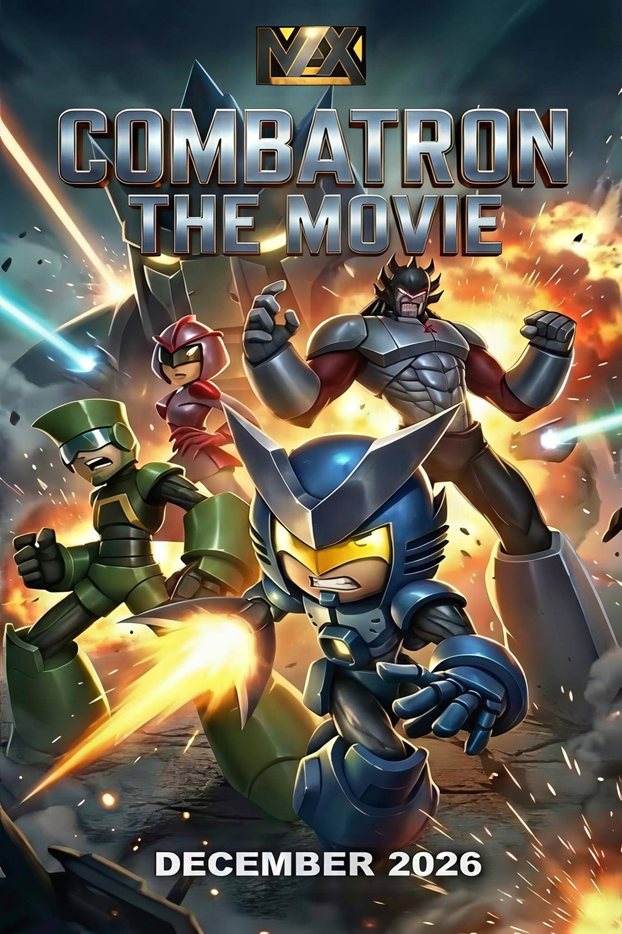 Combatron: The Movie Backdrop