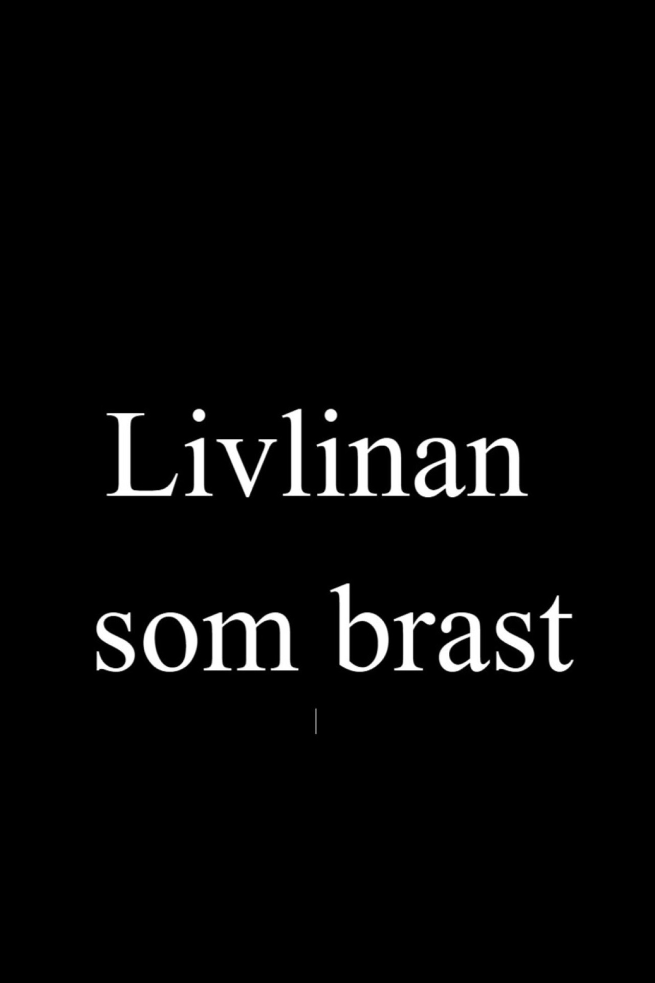 Estonia - Livlinan som brast filmaffisch