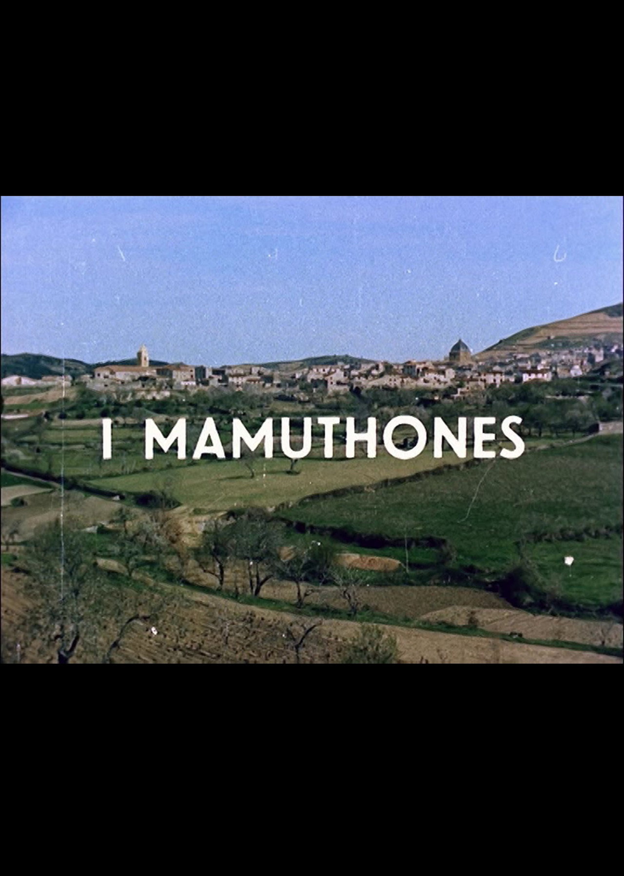I Mamuthones filmaffisch
