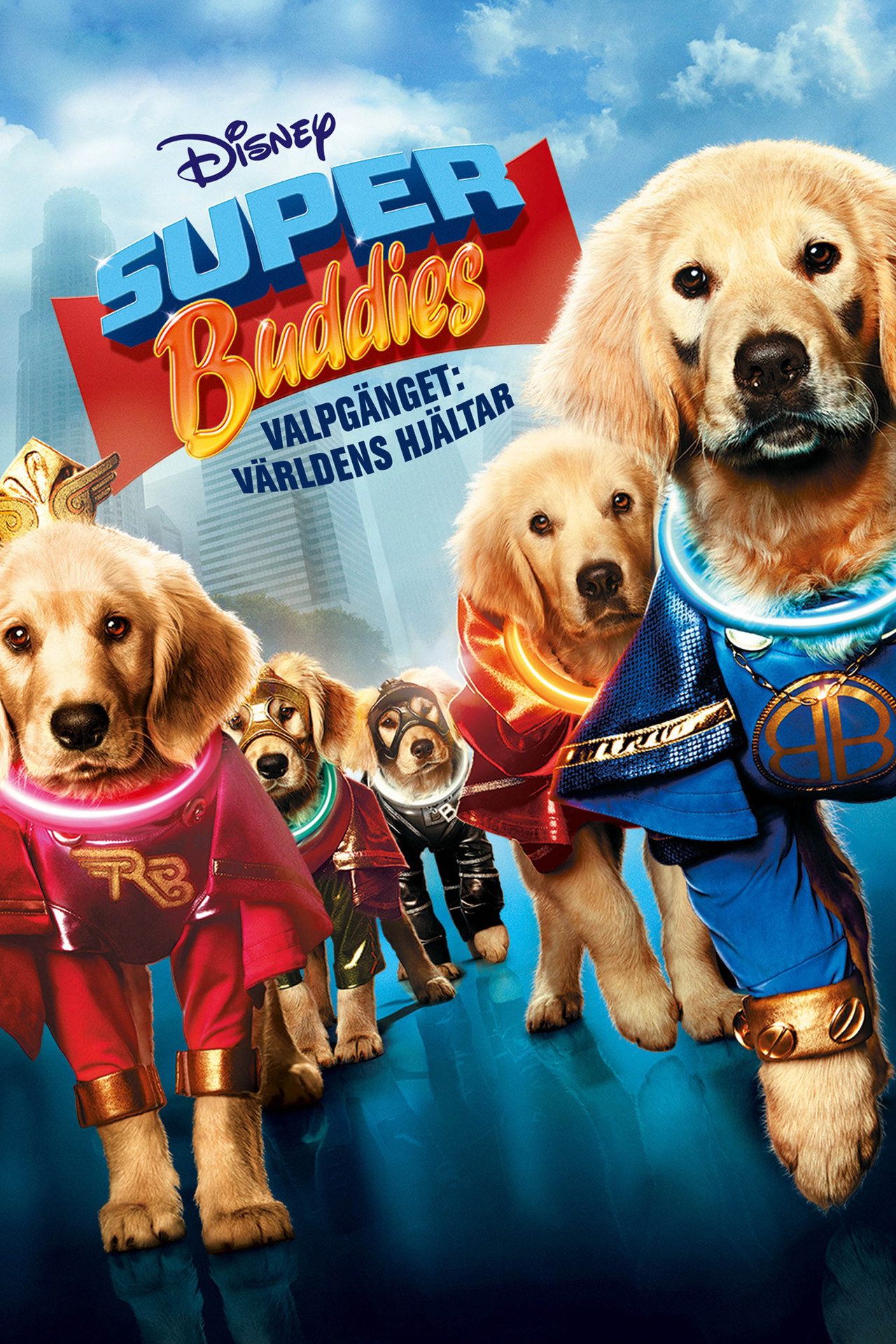 Super Buddies: Valpgänget Världens hjältar filmaffisch