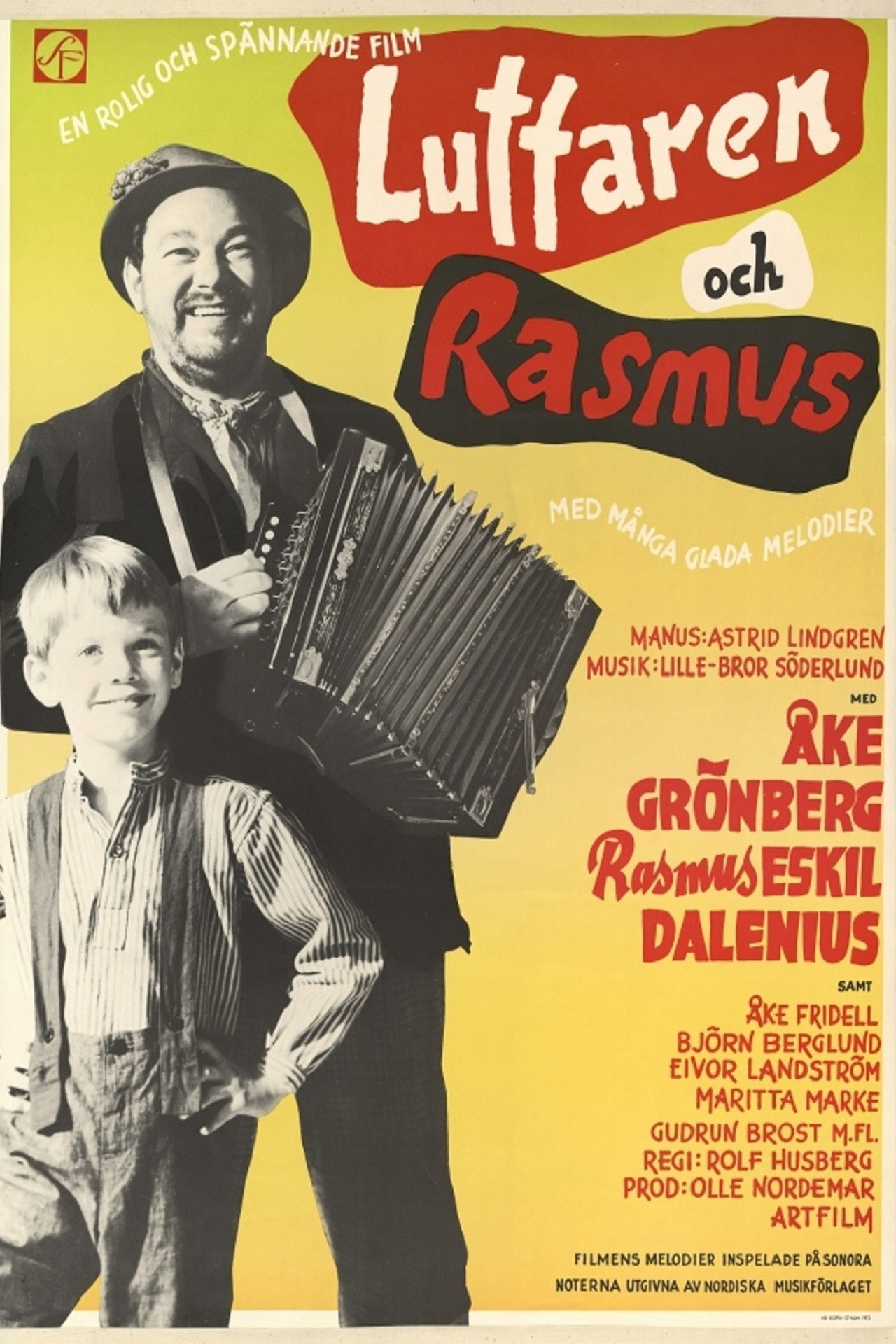 Luffaren och Rasmus filmaffisch