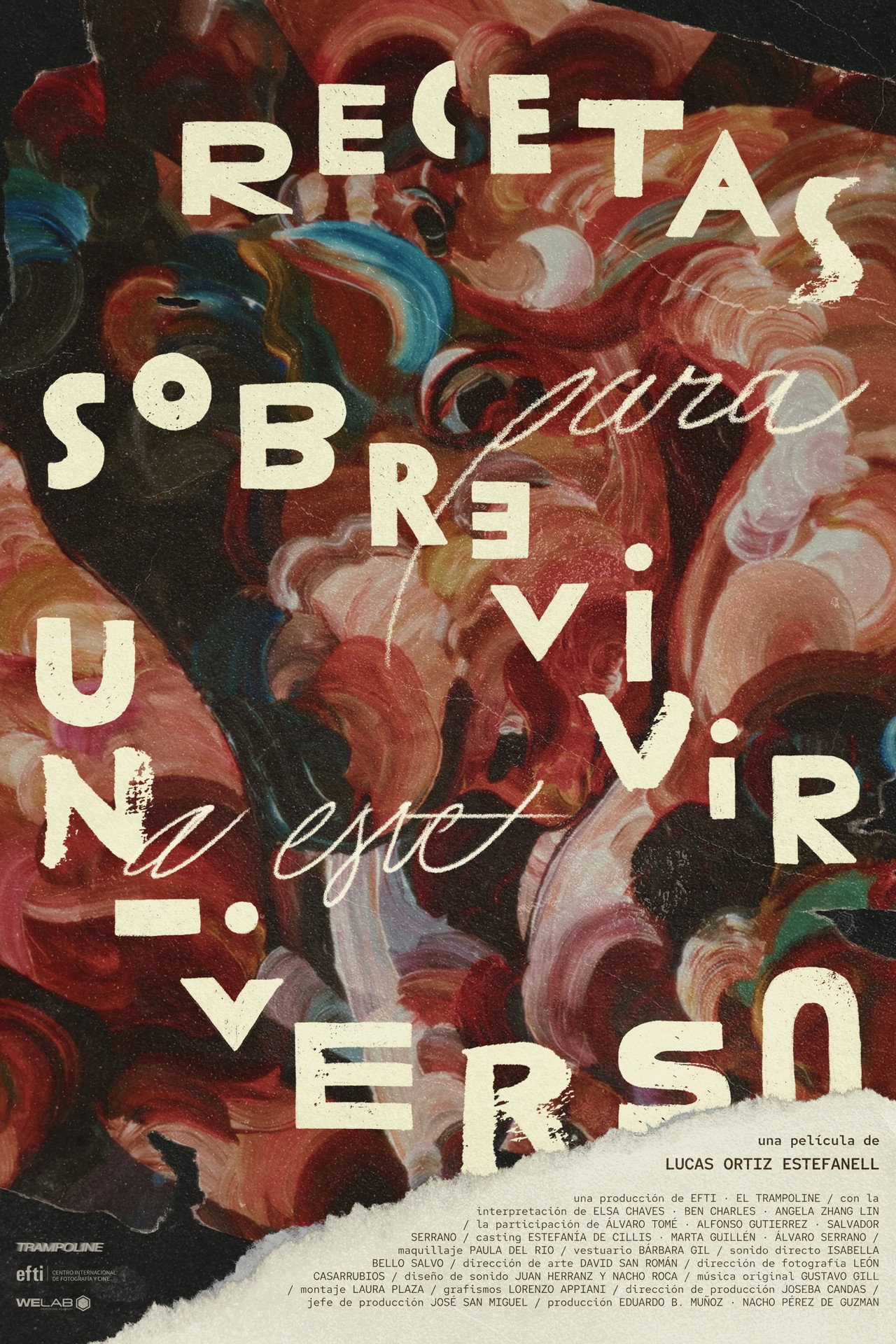 Recetas Para Sobrevivir a Este Universo filmaffisch