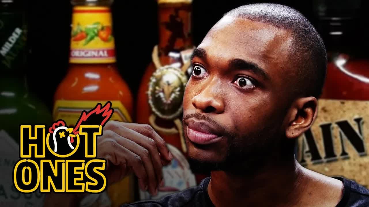 Hot Ones - Season 2 Episode 26 : Jay Pharoah Has a Staring Contest While Eating Spicy Wings