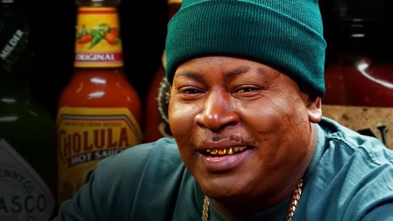 Hot Ones - Season 5 Episode 13 : Trick Daddy Prays for Help While Eating Spicy Wings