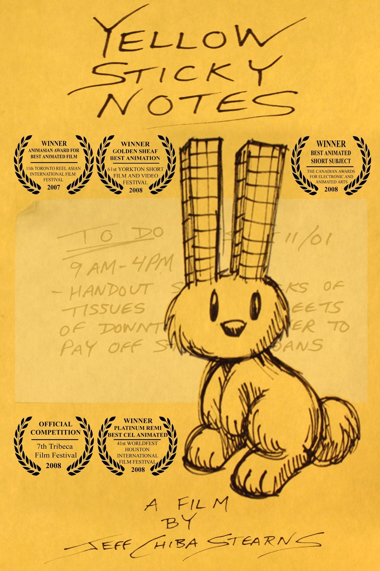 مشاهدة فيلم Yellow Sticky Notes مترجم بدون اعلانات - بوستر