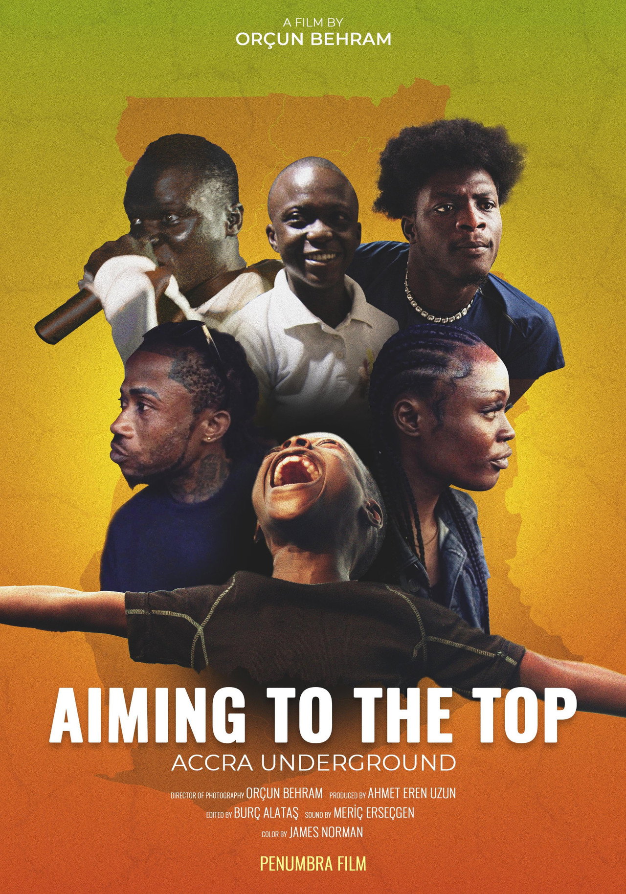 Aiming to the Top - Accra Underground filmaffisch