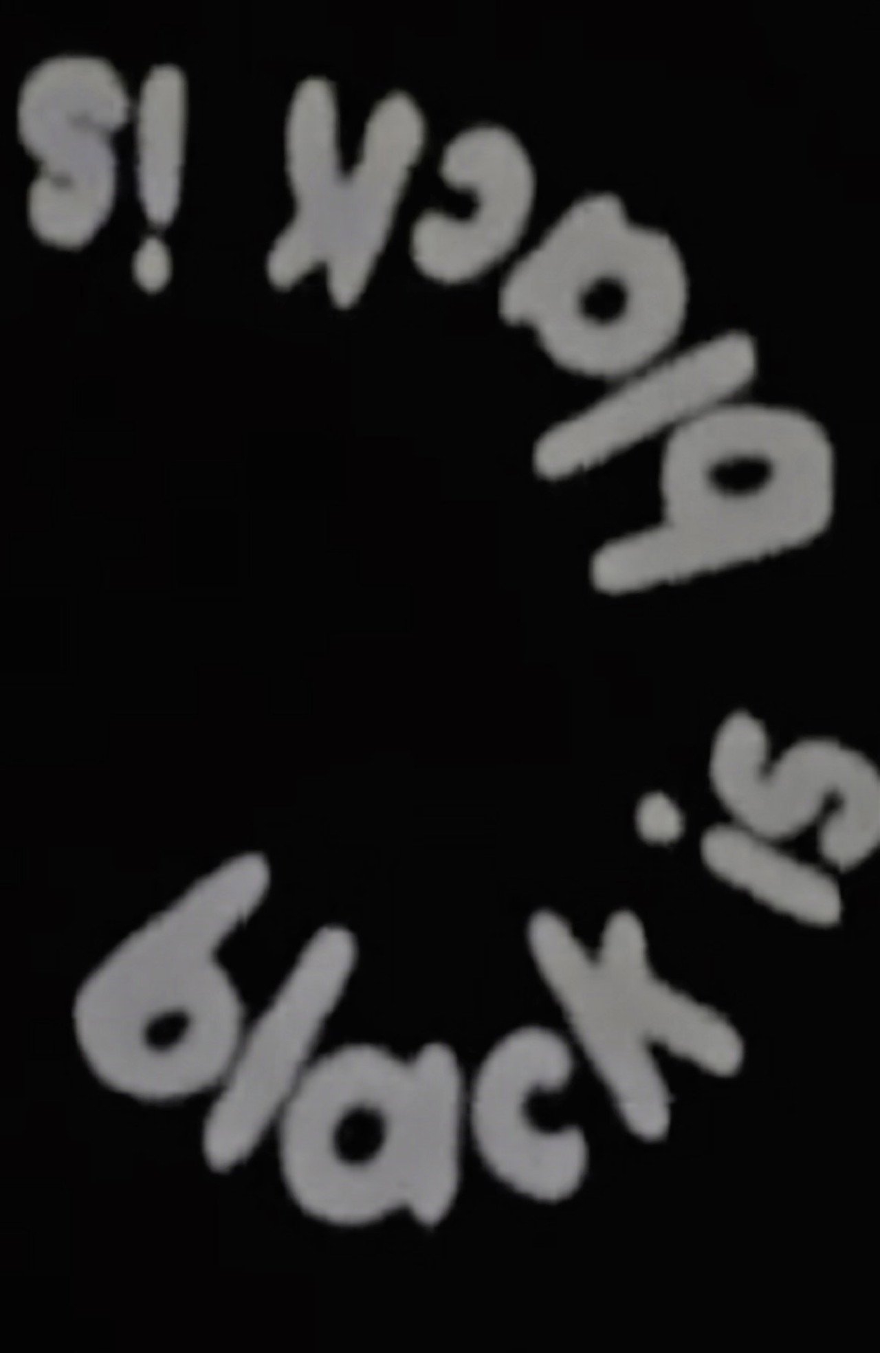 Black Is filmaffisch