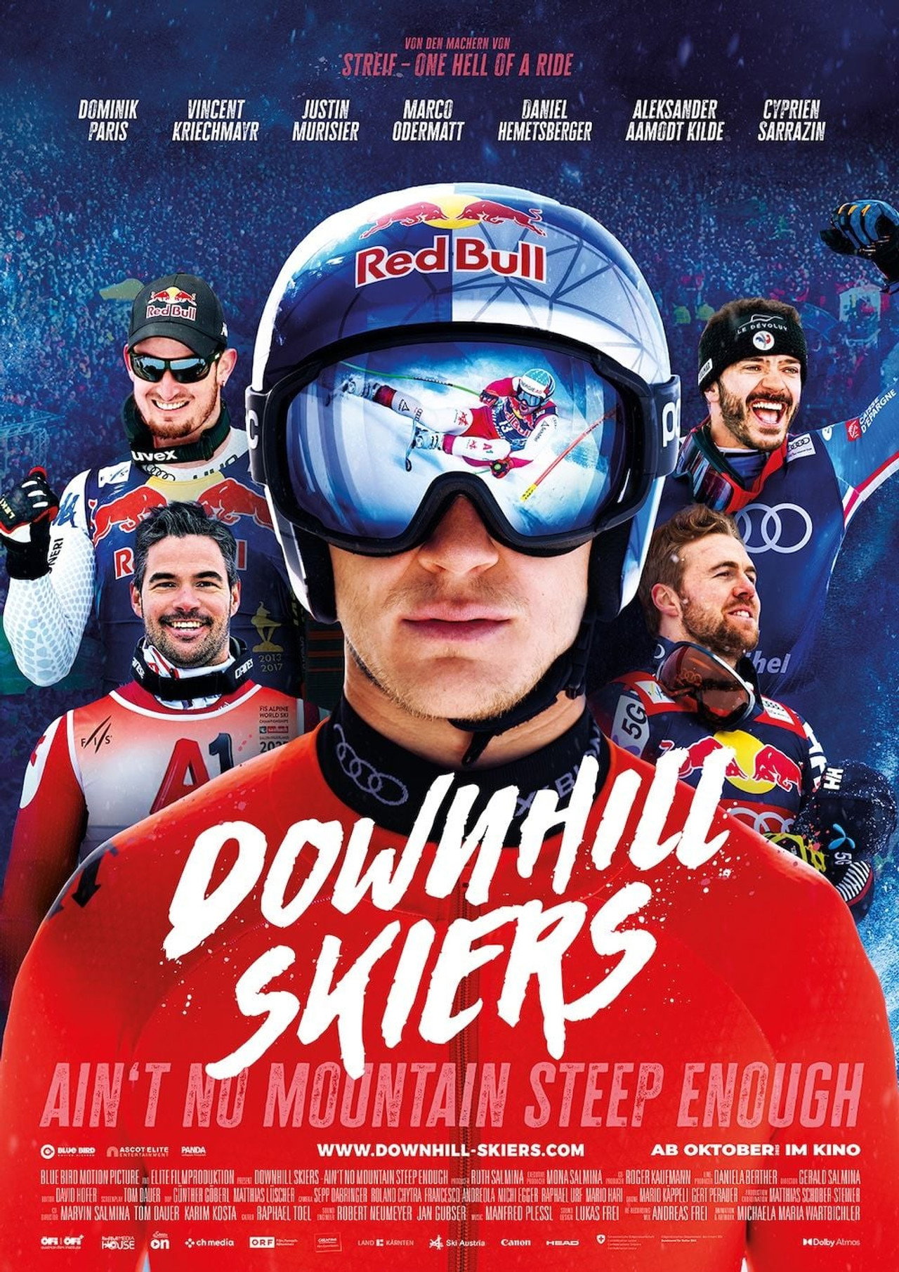 Downhill Skiers – Ain’t No Mountain Steep Enough Backdrop