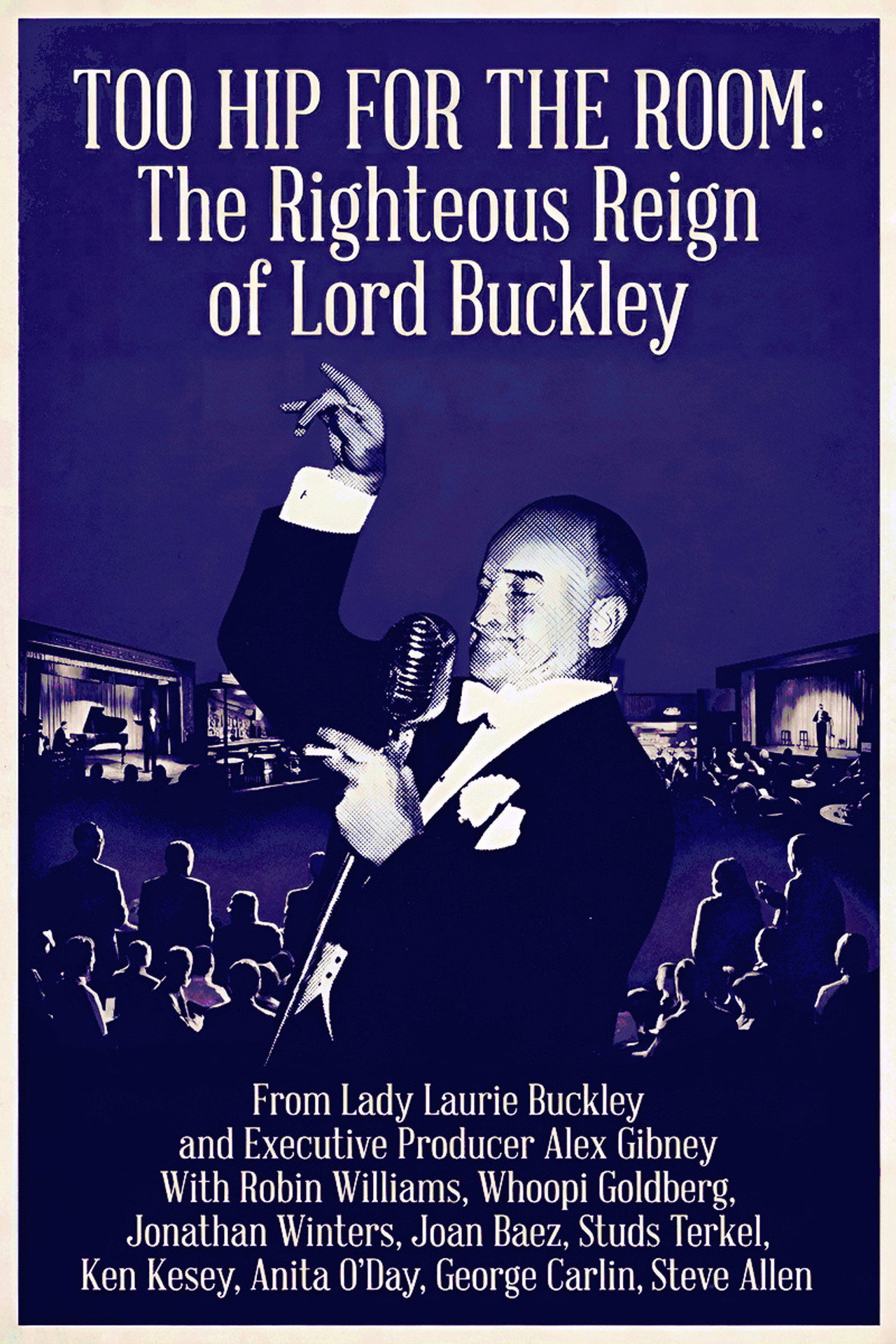 Too Hip for the Room: The Righteous Reign of Lord Buckley Backdrop