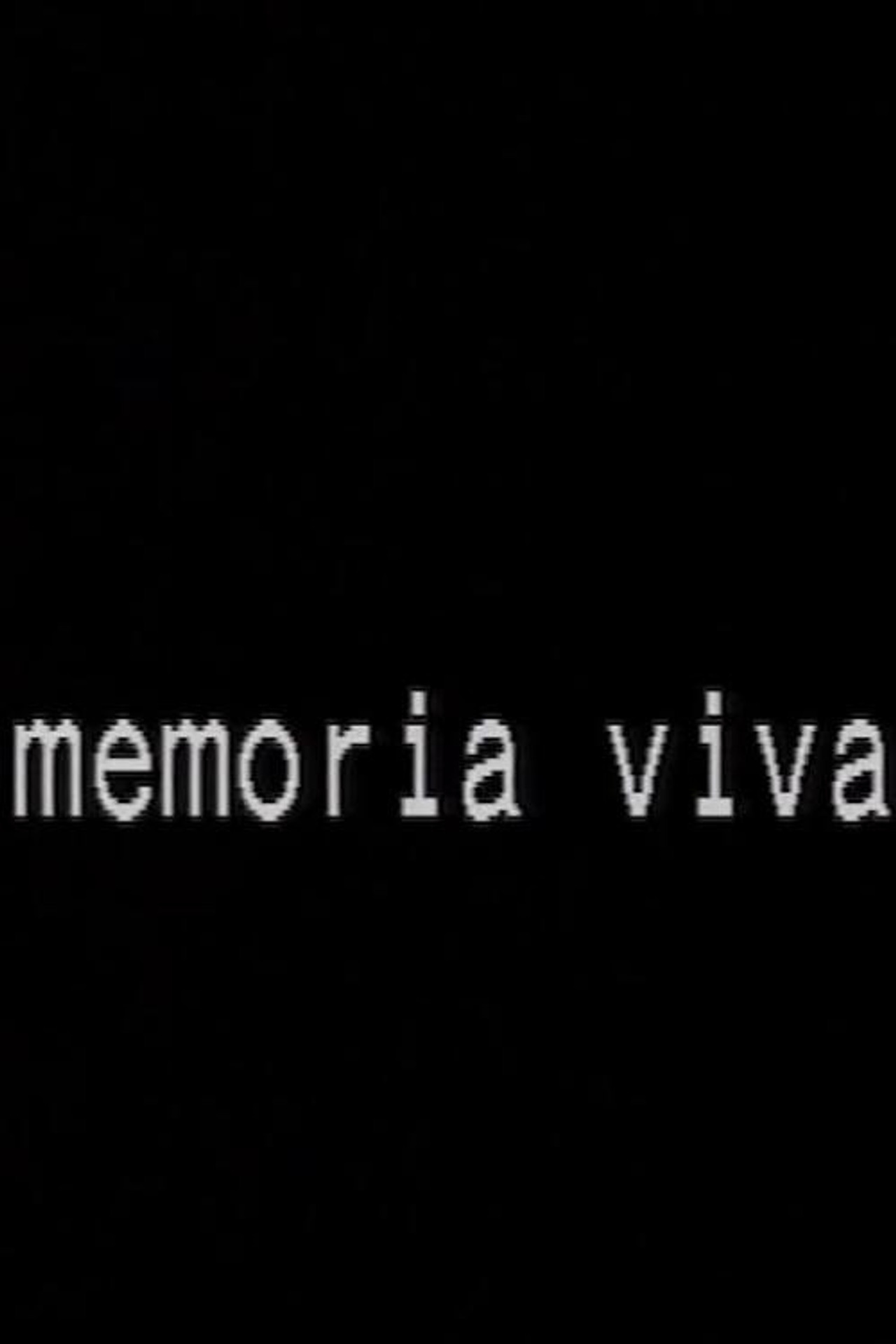 Memoria viva filmaffisch
