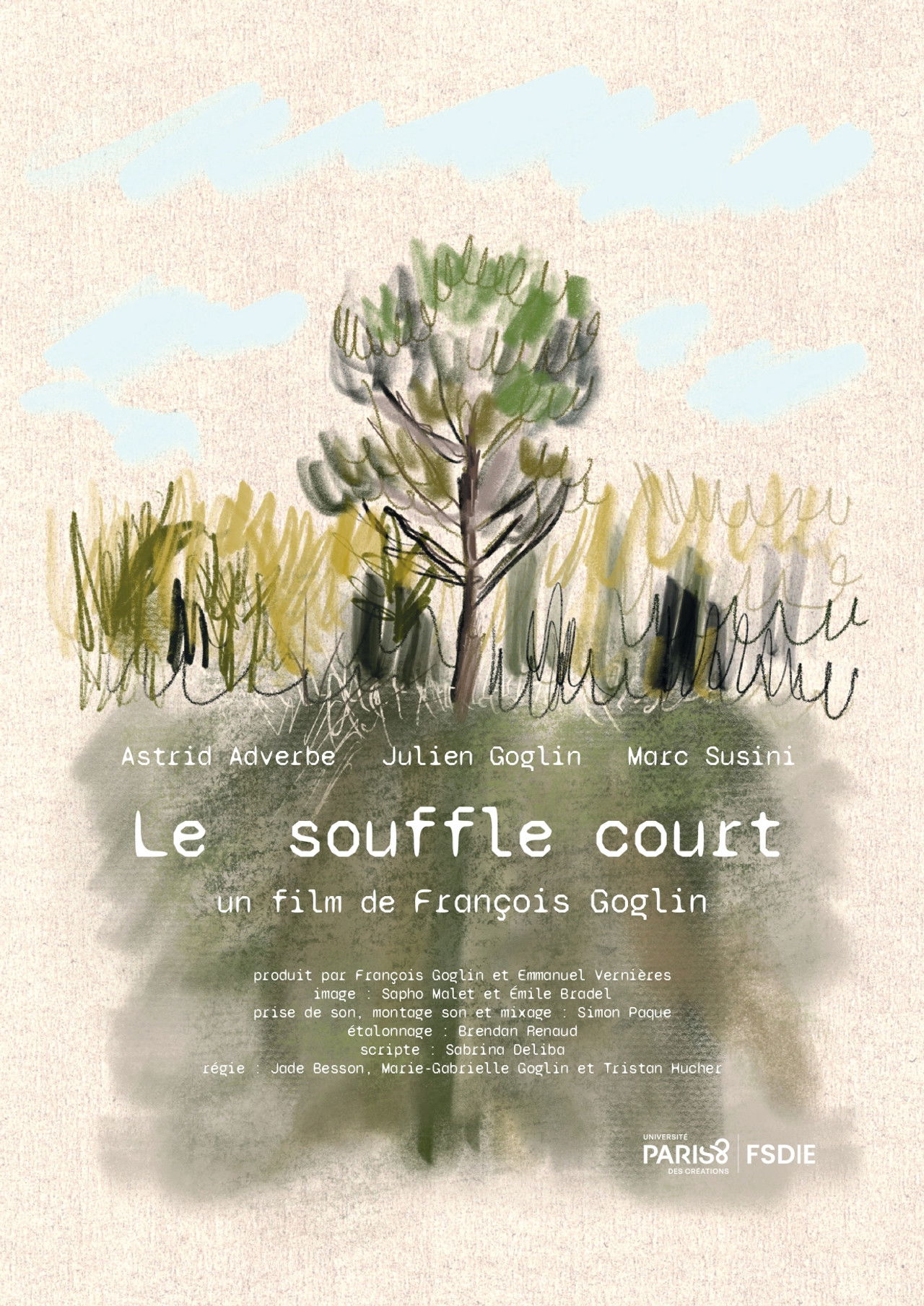 Le souffle court Backdrop