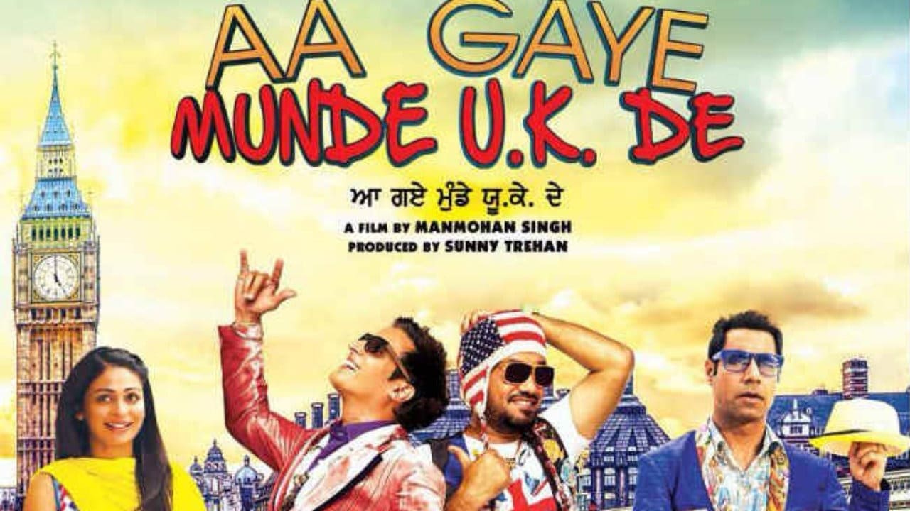 Aa Gaye Munde U.K. De background