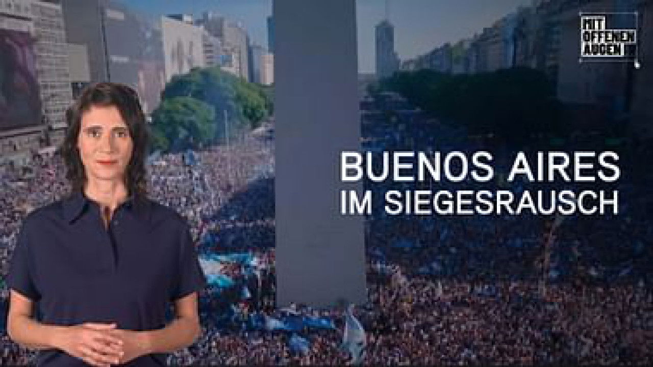 Le Dessous des images — Vol au-dessus d'une foule argentine