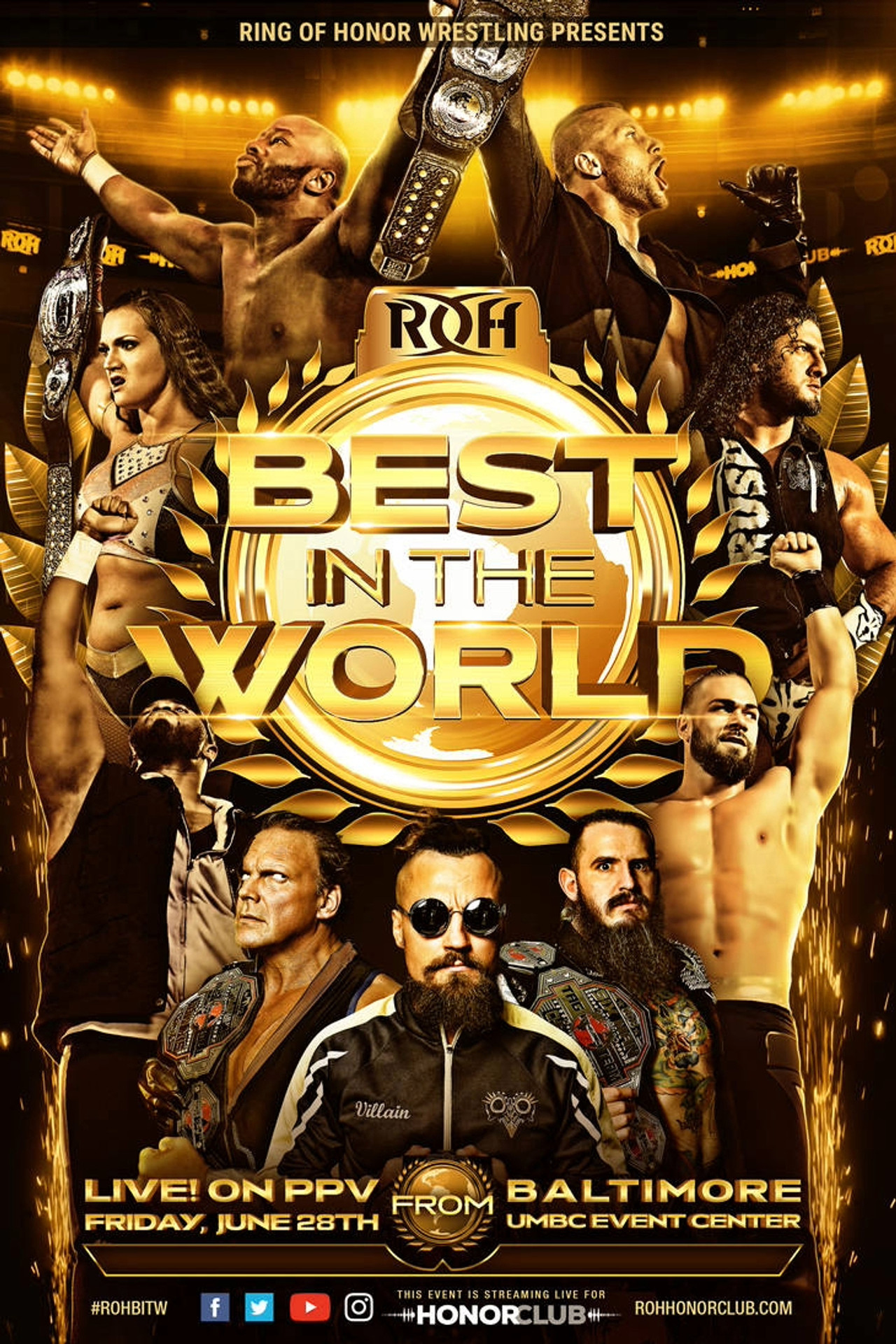 ROH: Best In The World Backdrop