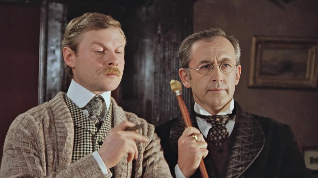 Backdrop for The Adventures of Sherlock Holmes and Dr. Watson