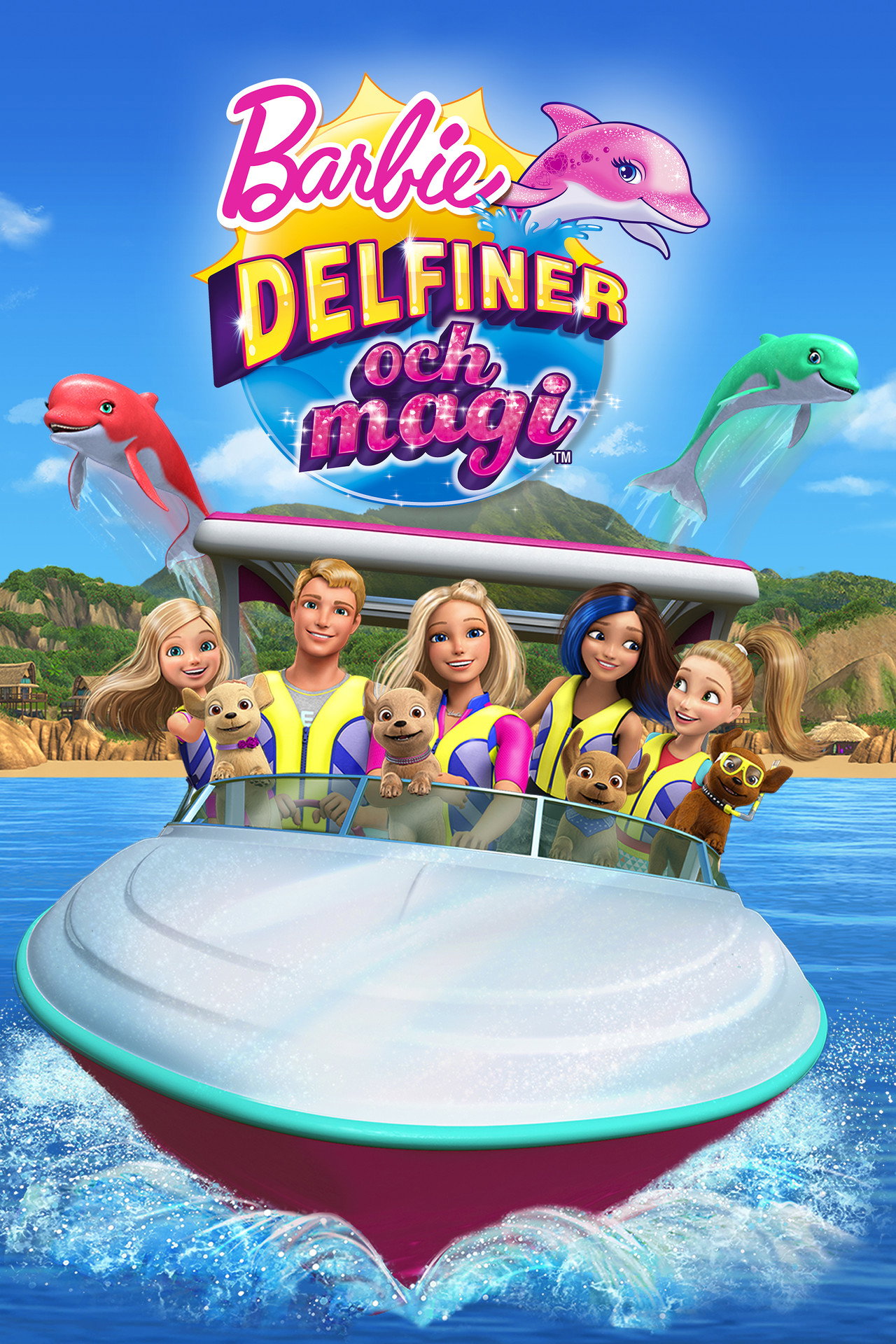 Barbie: Delfiner och magi filmaffisch