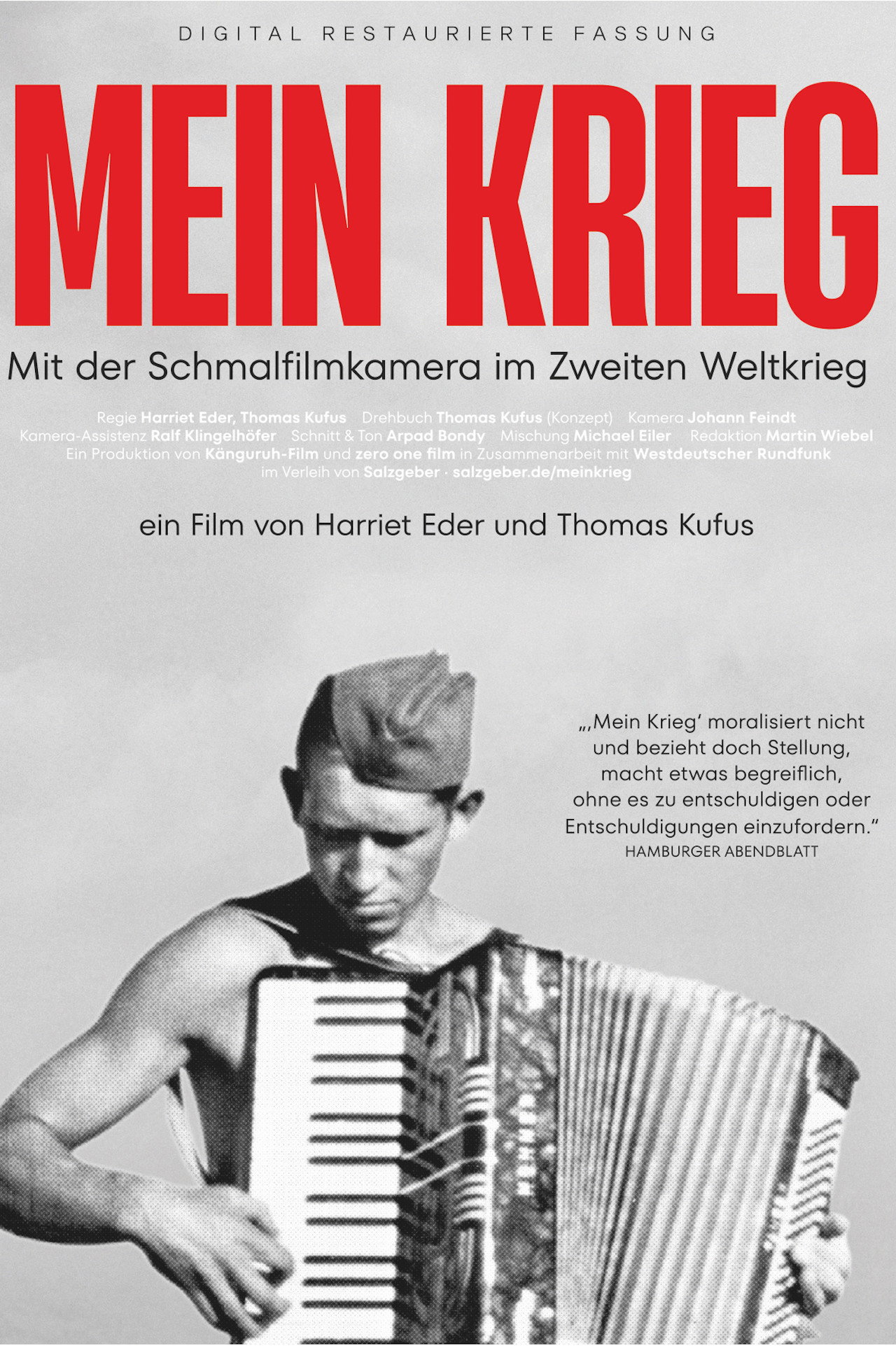 Mein Krieg filmaffisch