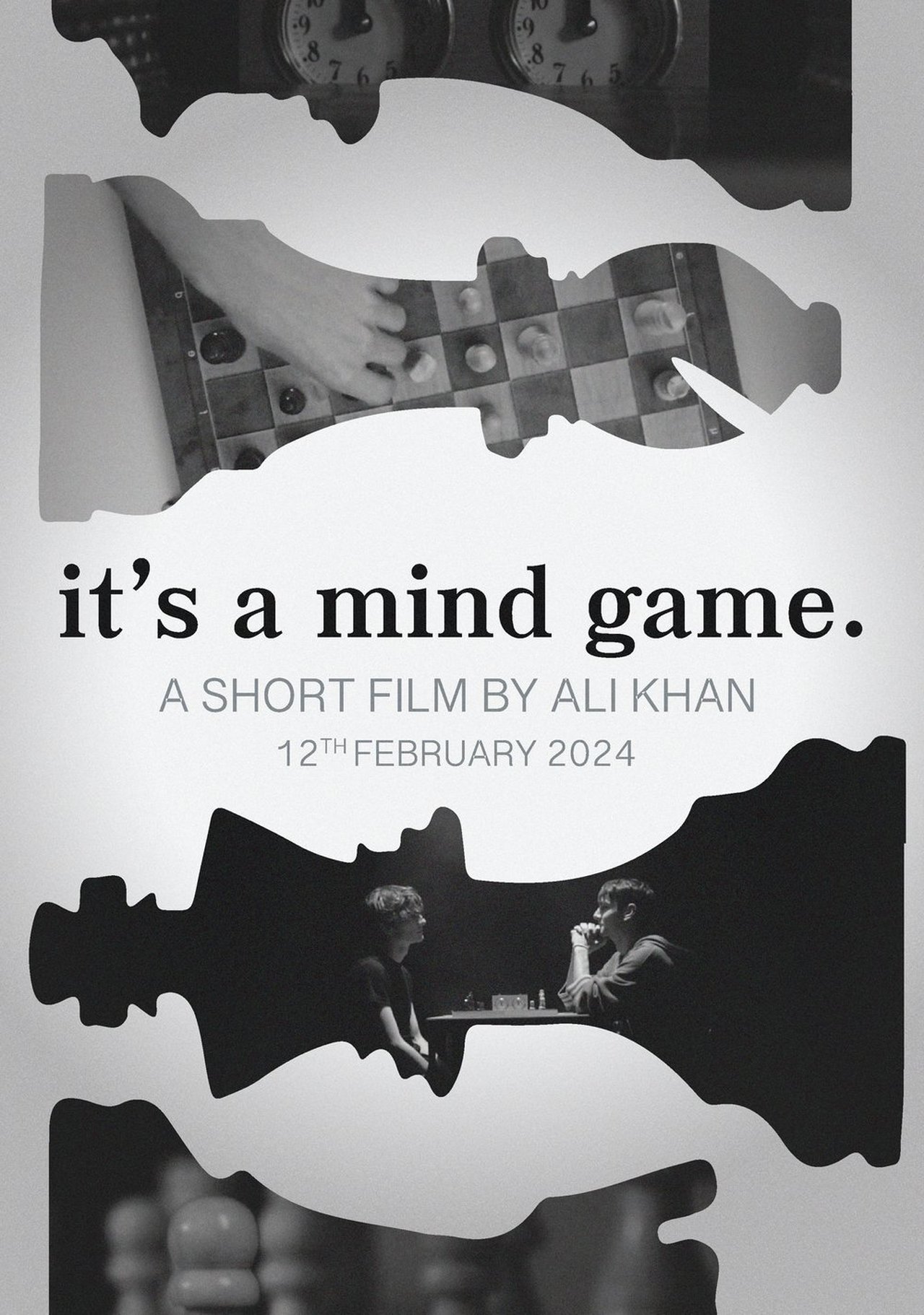 it's a mind game. poster
