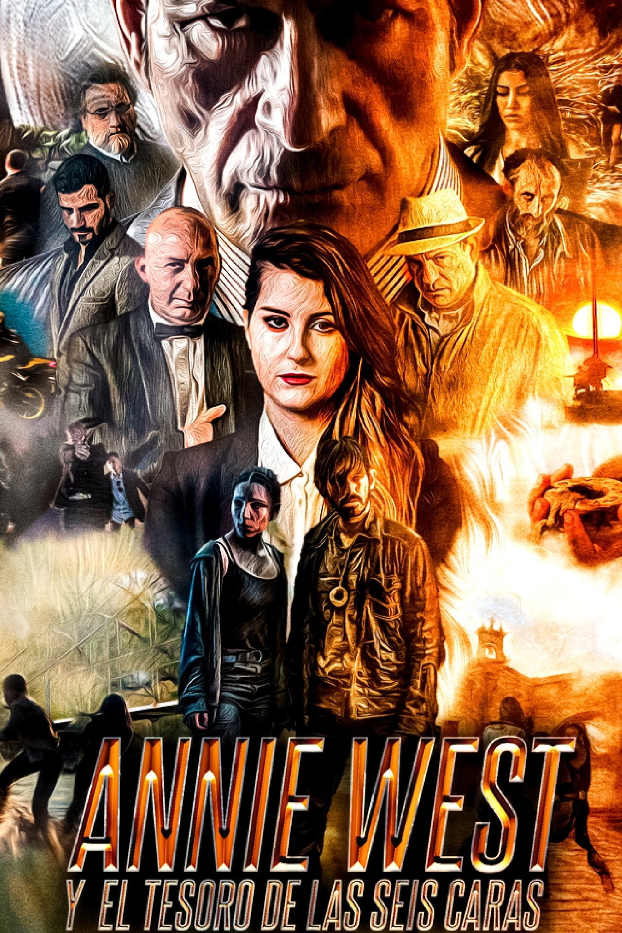 Annie West - El Tesoro de las Seis Caras filmaffisch