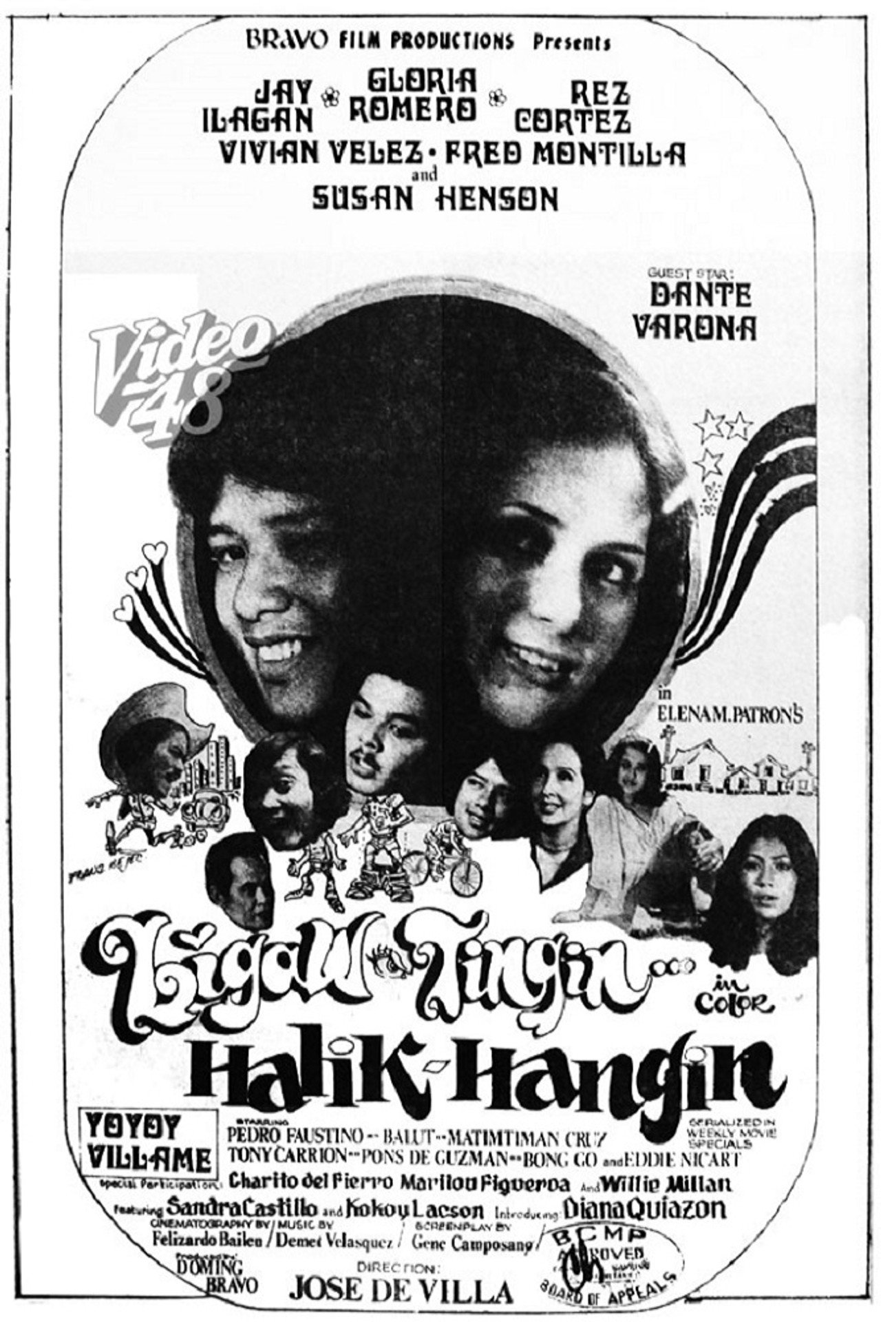 Ligaw Tingin, Halik Hangin filmaffisch